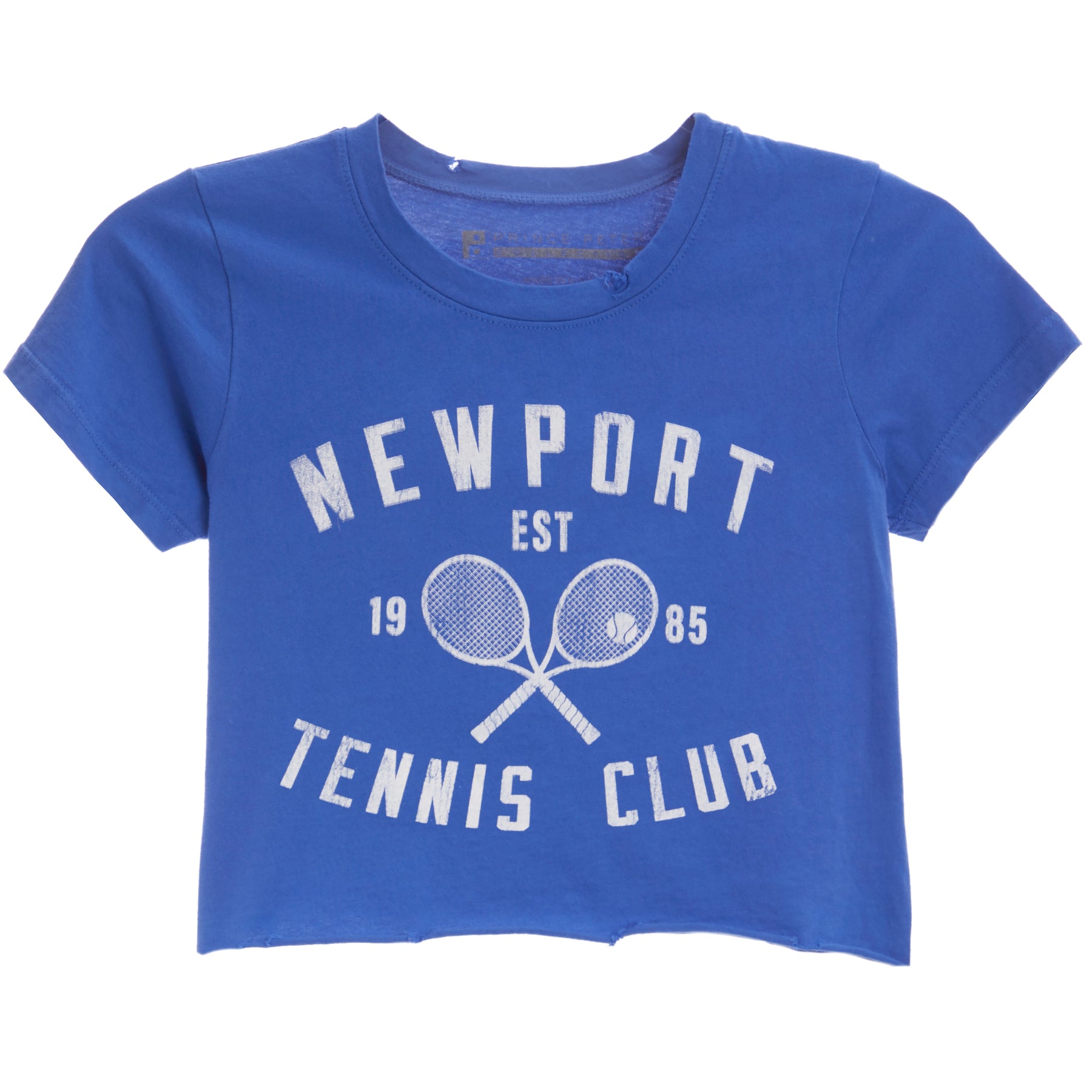 Newport Tennis Crop Tee