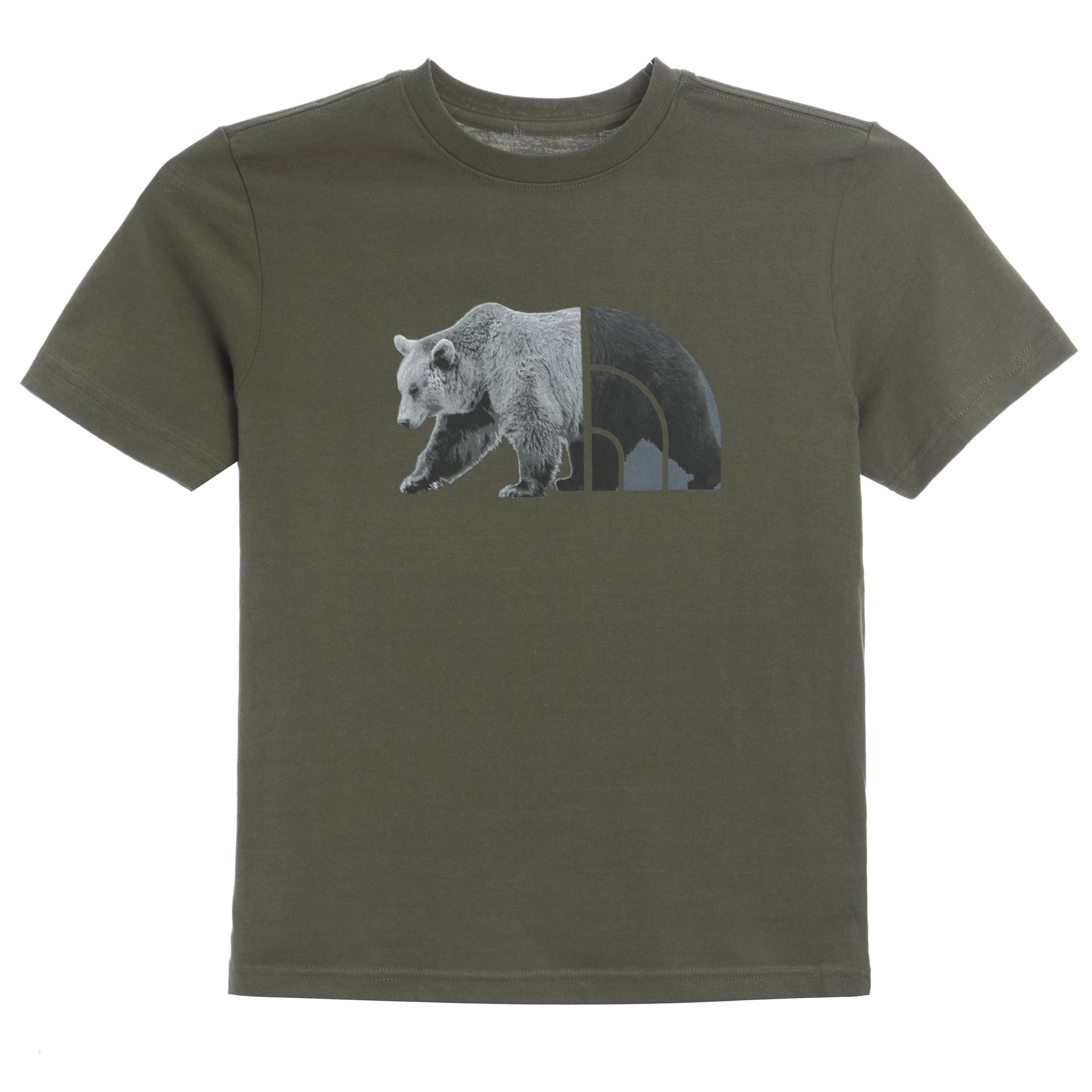 S/S Graphic Tee w/Bear