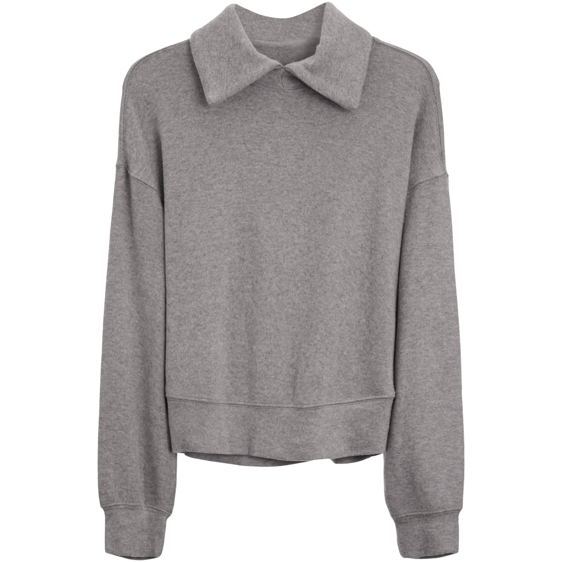 Cozy Lux Collared Pullover