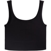 Chevron Ribbed Crop Top