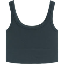 Chevron Ribbed Crop Top