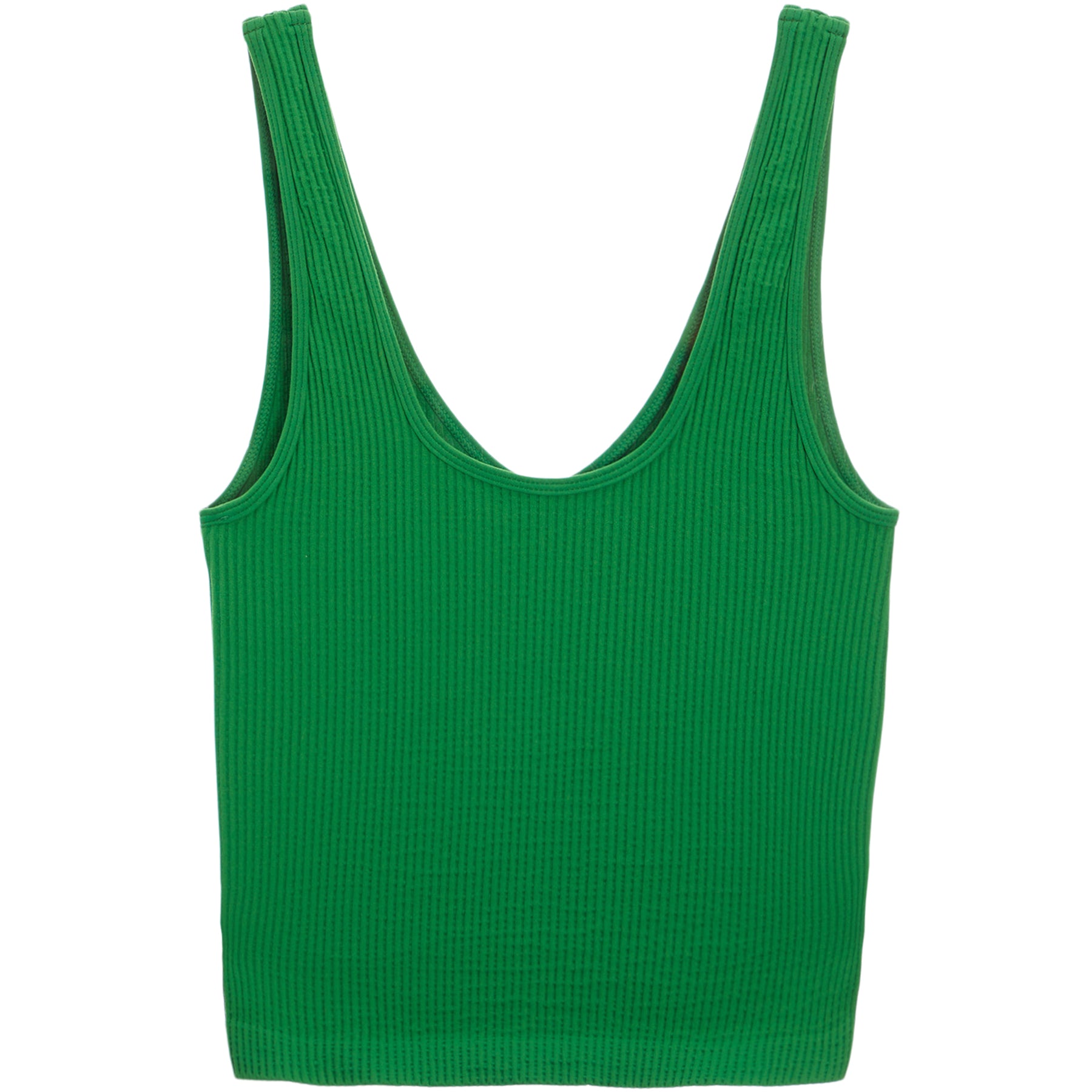 Reversible Ribbed Crop Top