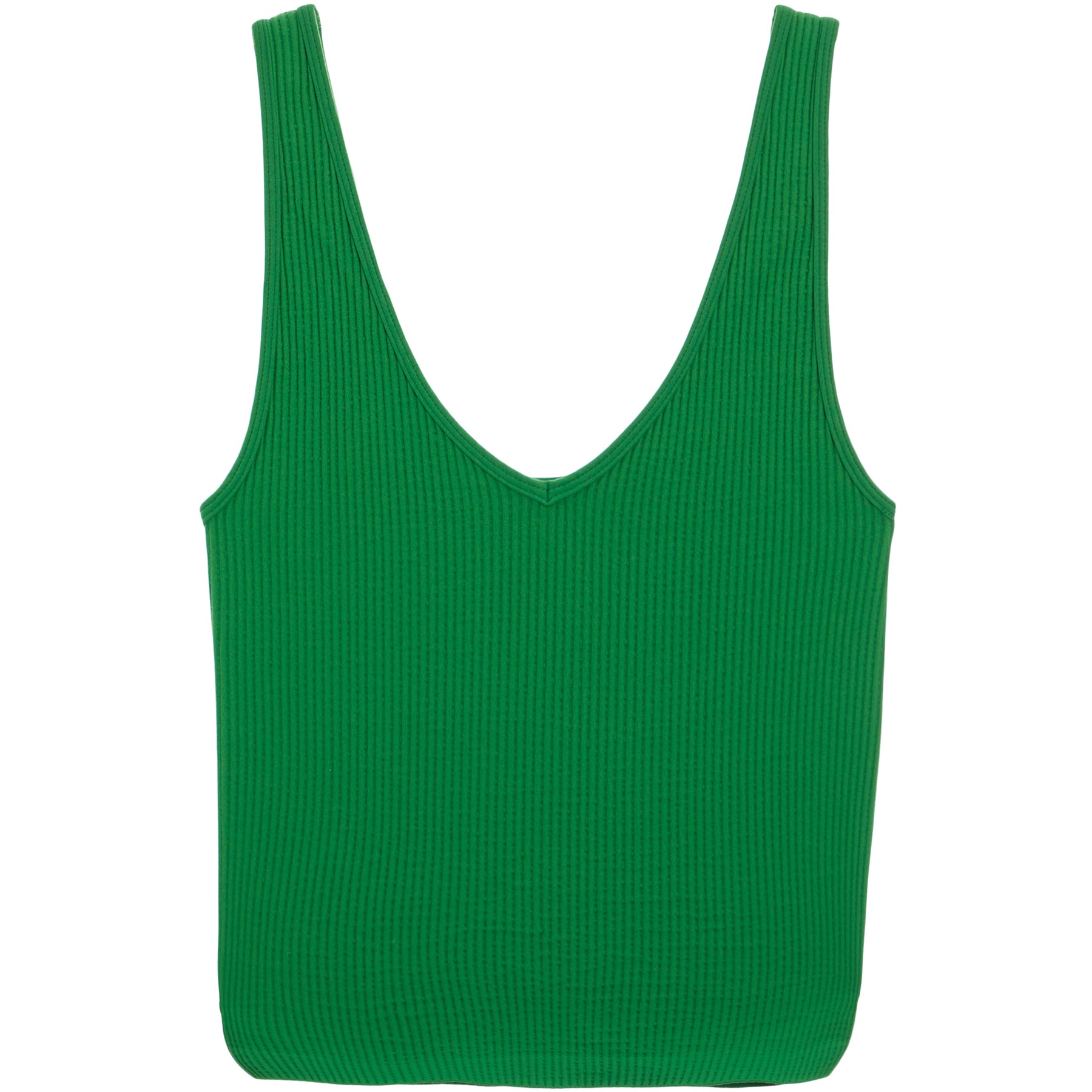 Reversible Ribbed Crop Top