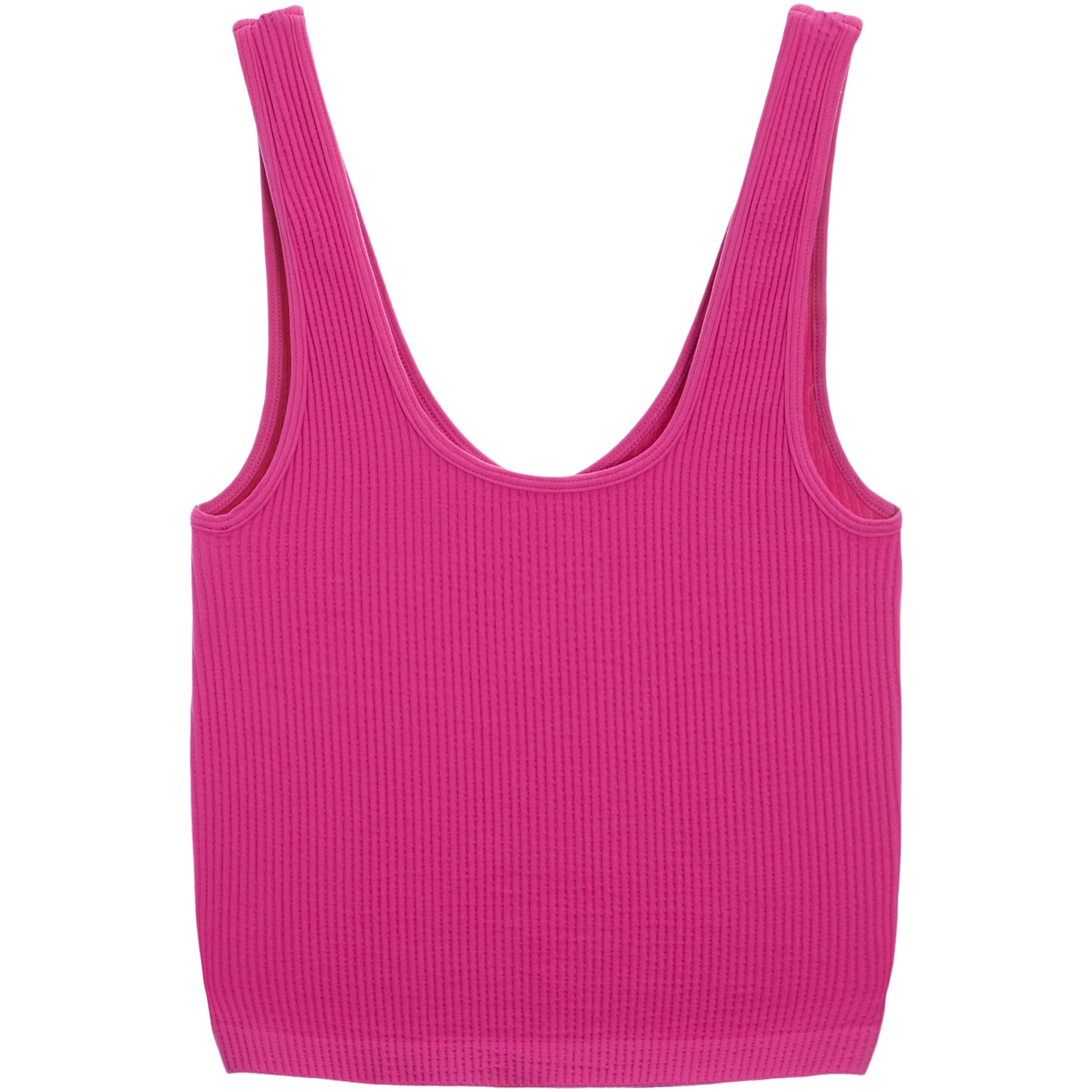 Reversible Ribbed Crop Top