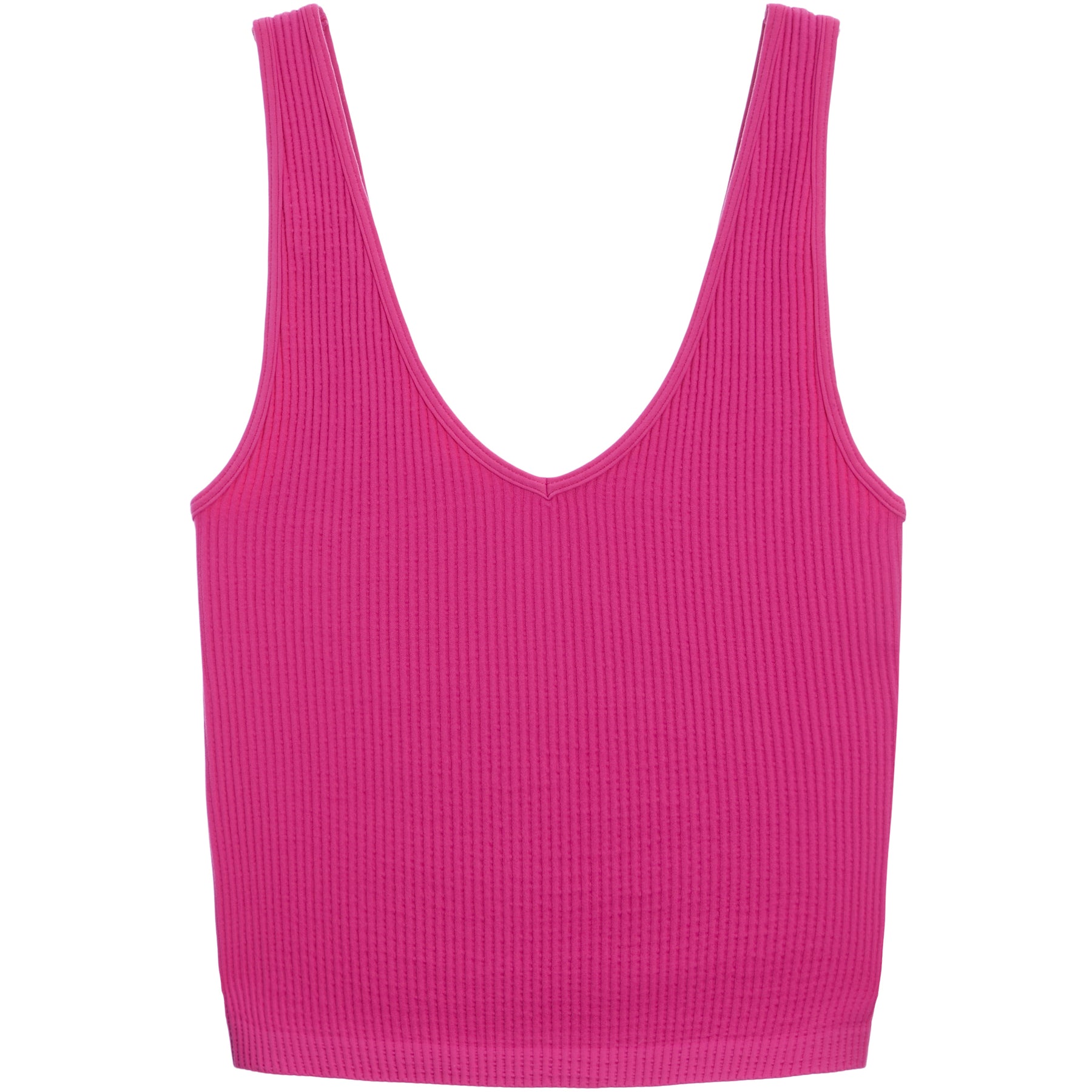 Reversible Ribbed Crop Top