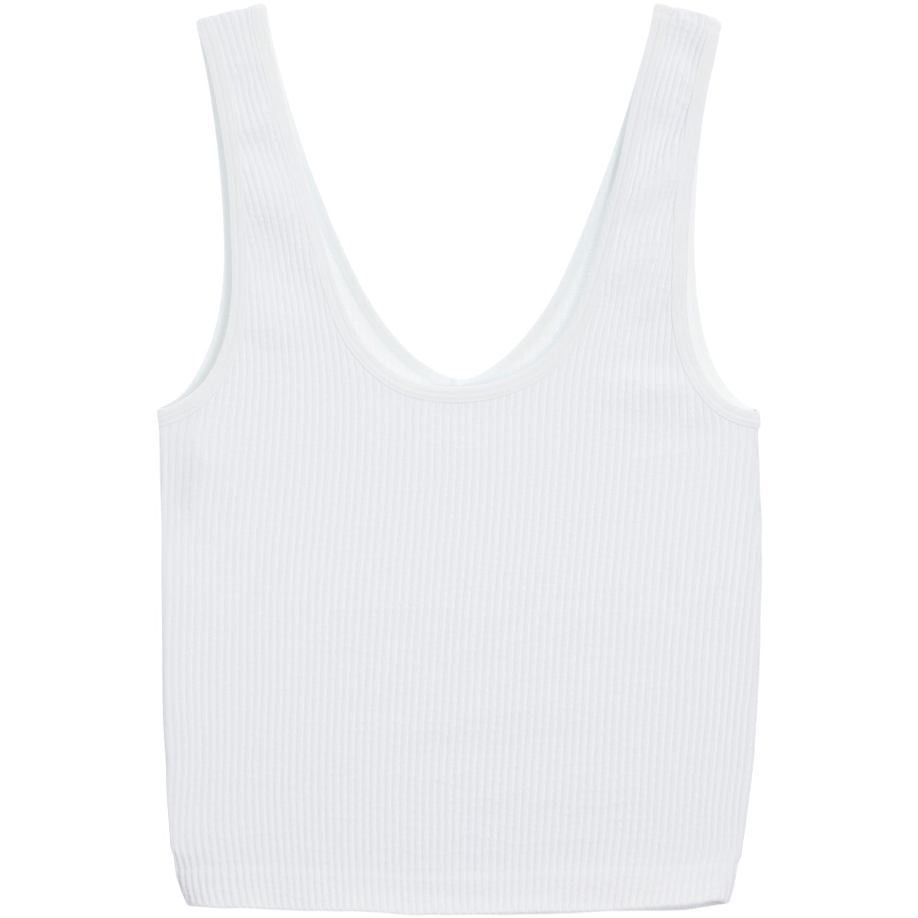 Reversible Ribbed Crop Top