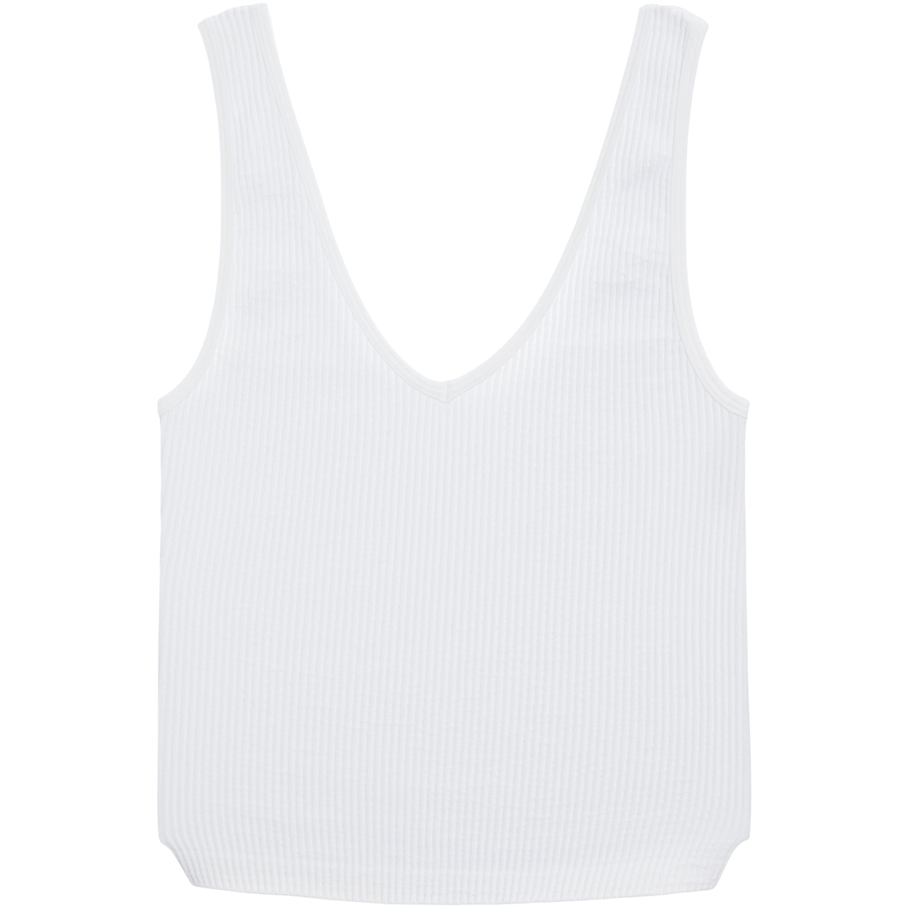 Reversible Ribbed Crop Top