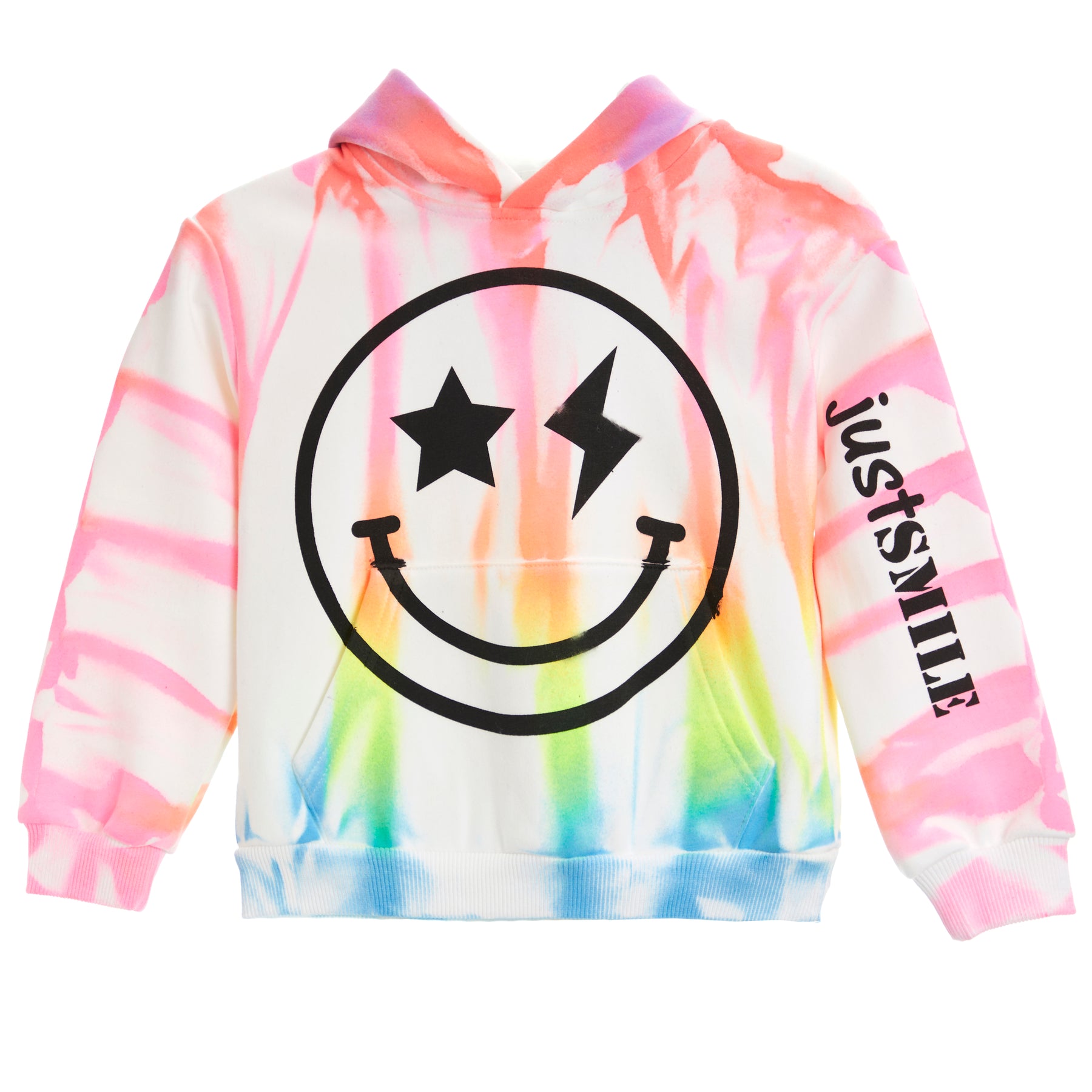 Neon Splash Tie Dye Sweatshirt
