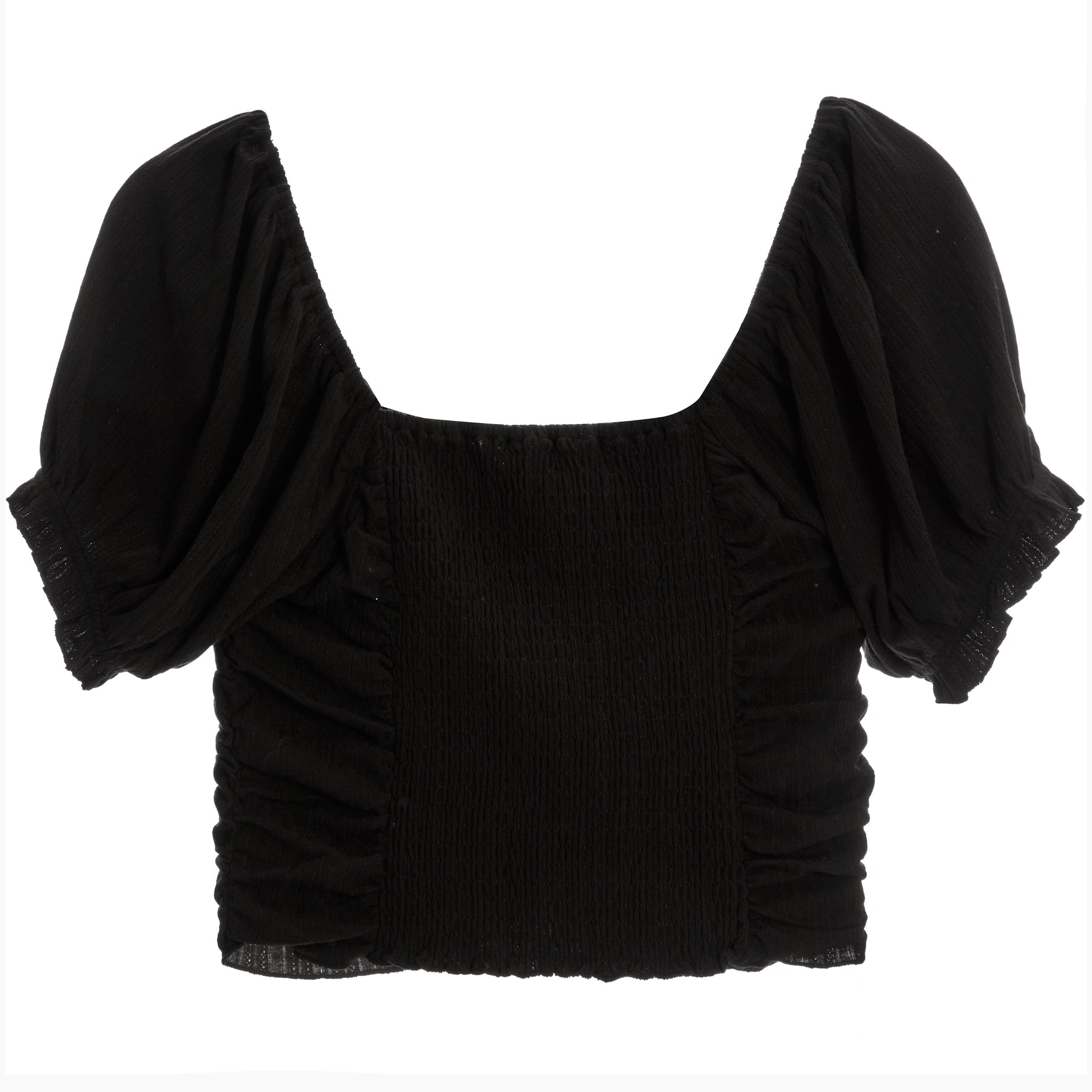 Puff Sleeve S/S Top