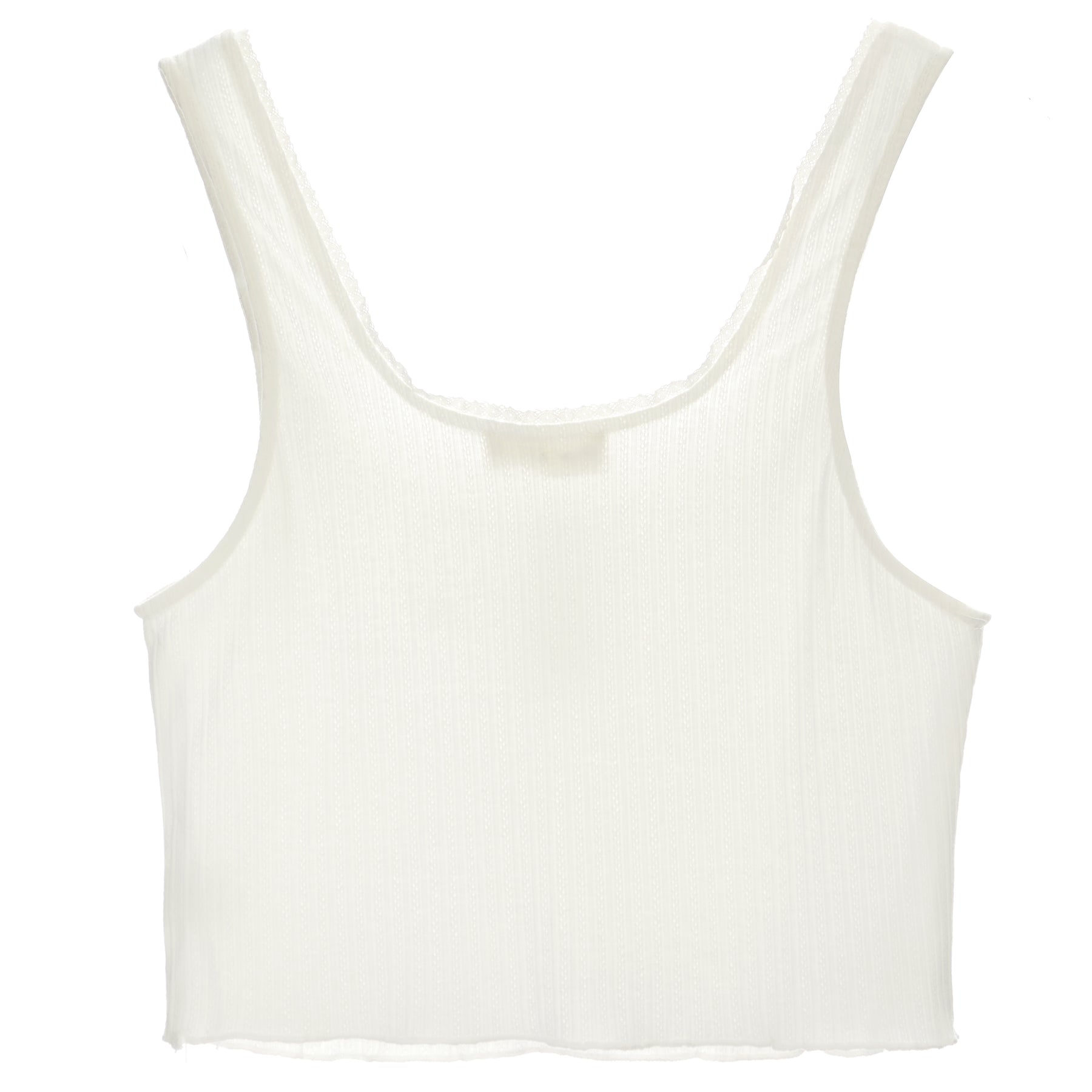 Pointelle Tank Top