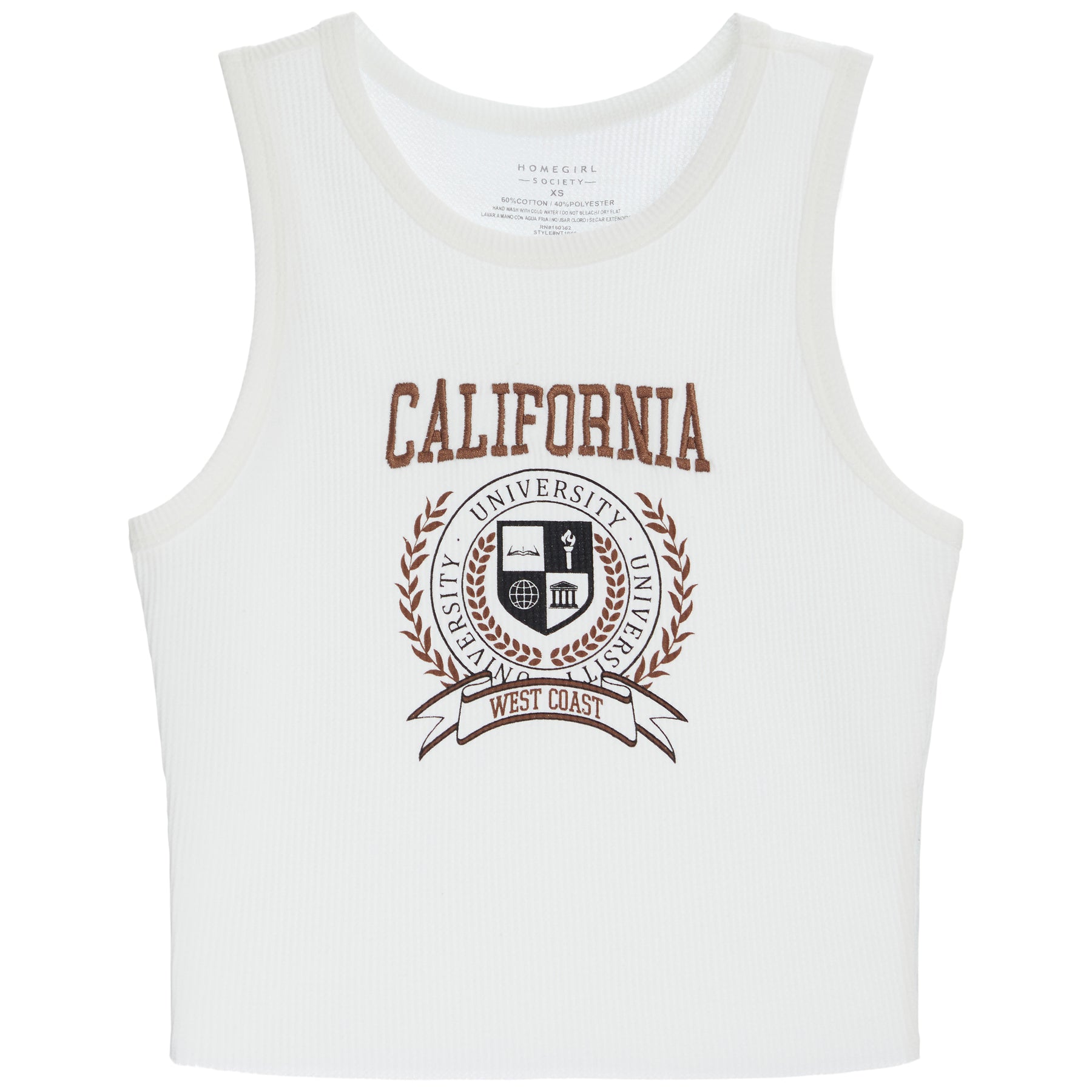 Rib Crop Tank