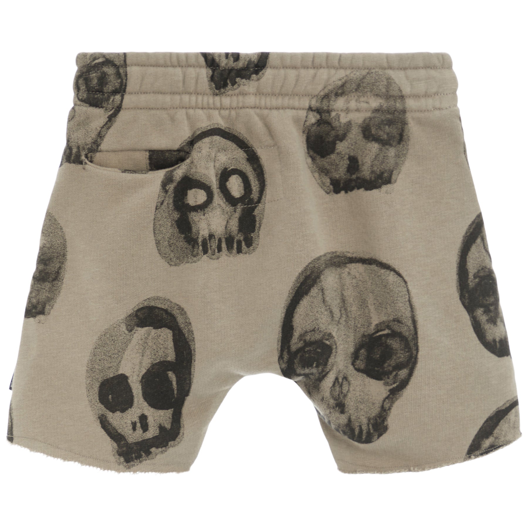 Faded Skull Sweatshorts