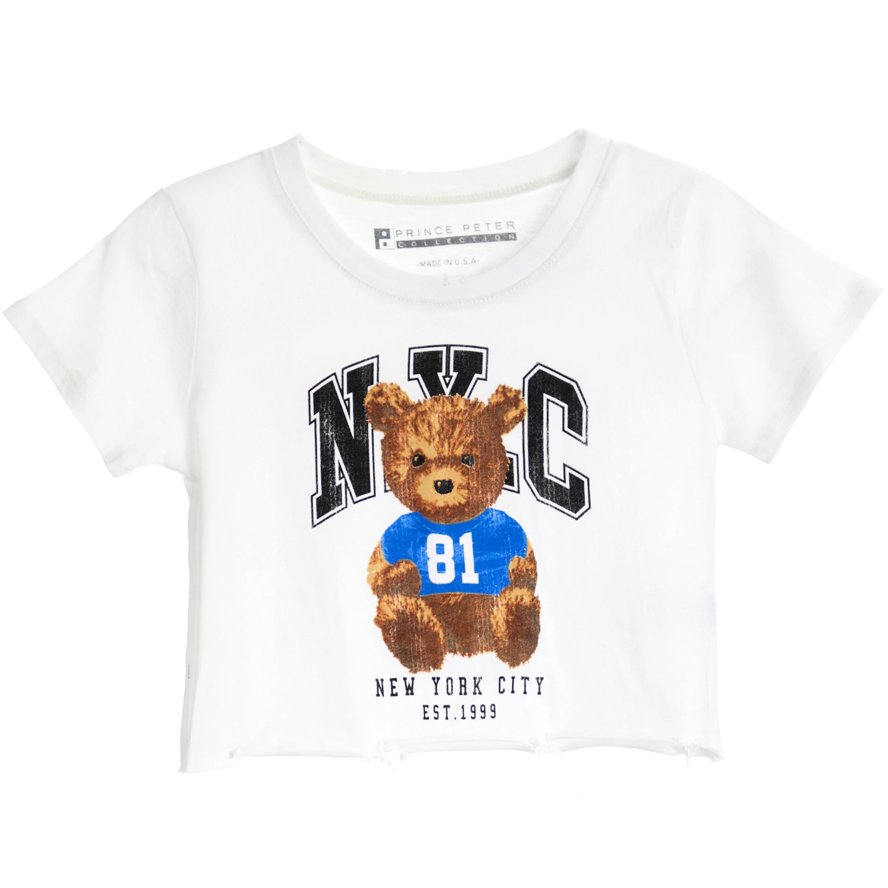NYC Bear Crop Tee