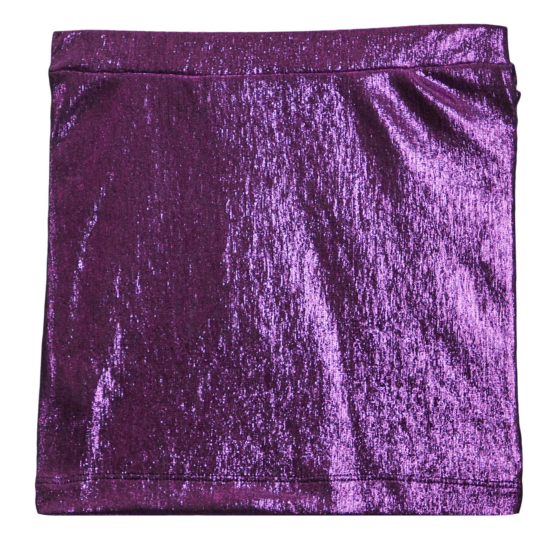 Ruched Skirt- Foil