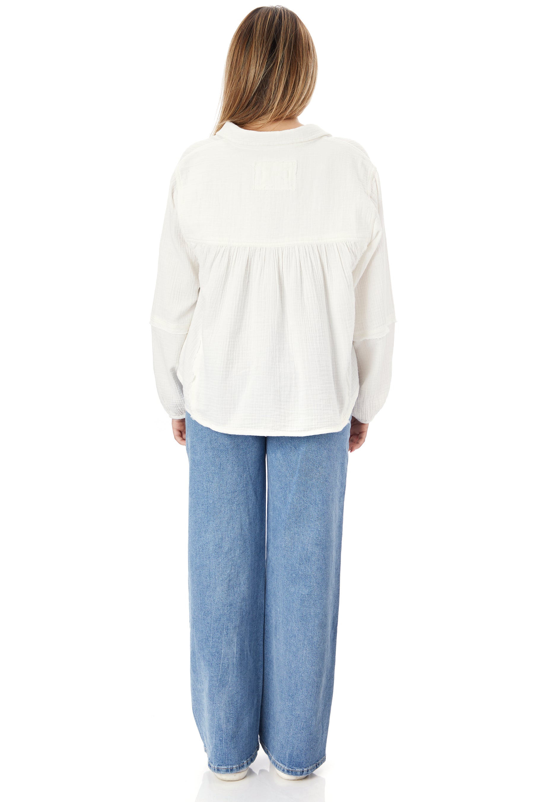 Yucca Double Cloth Top
