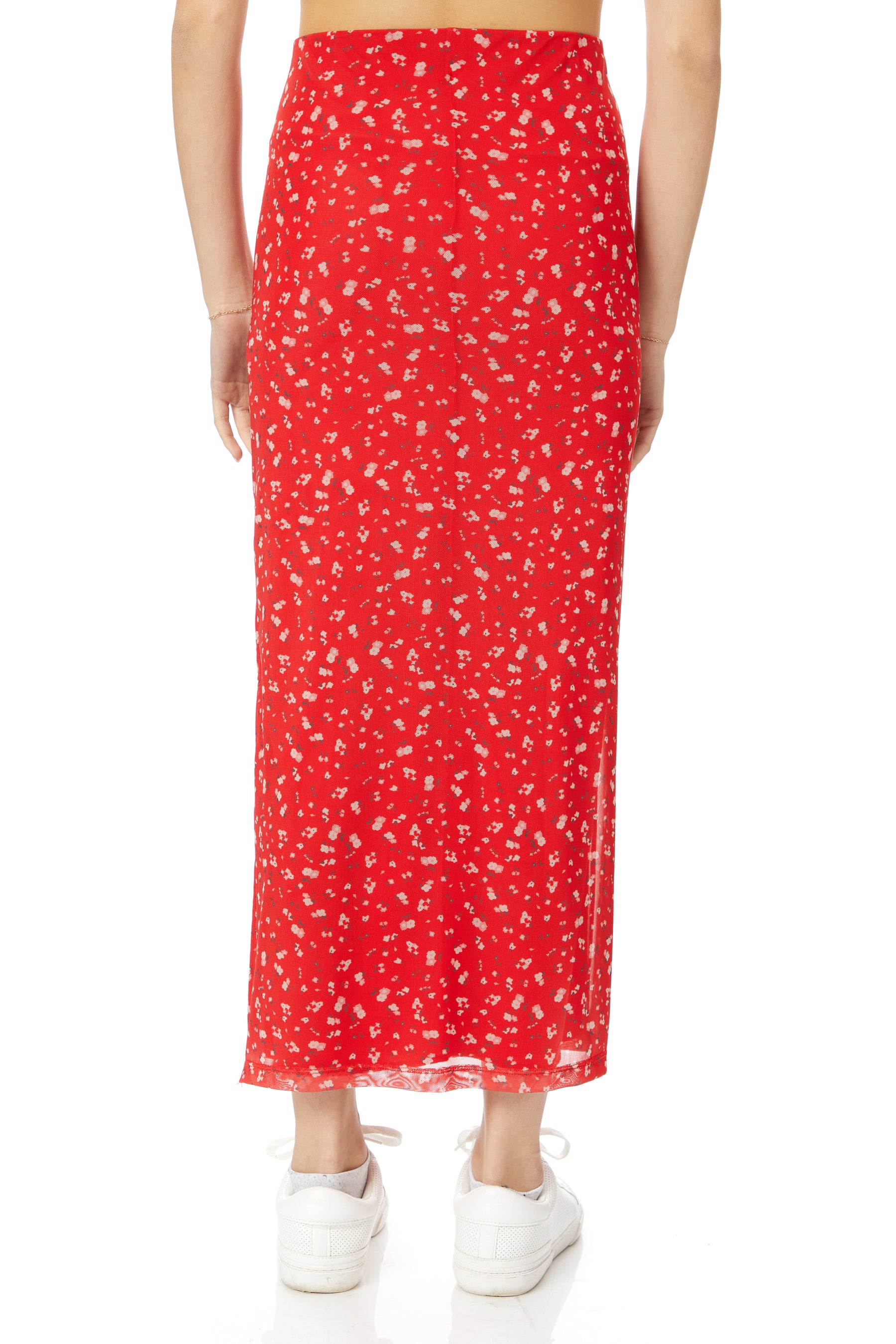 Rosalie Mesh Midi Skirt