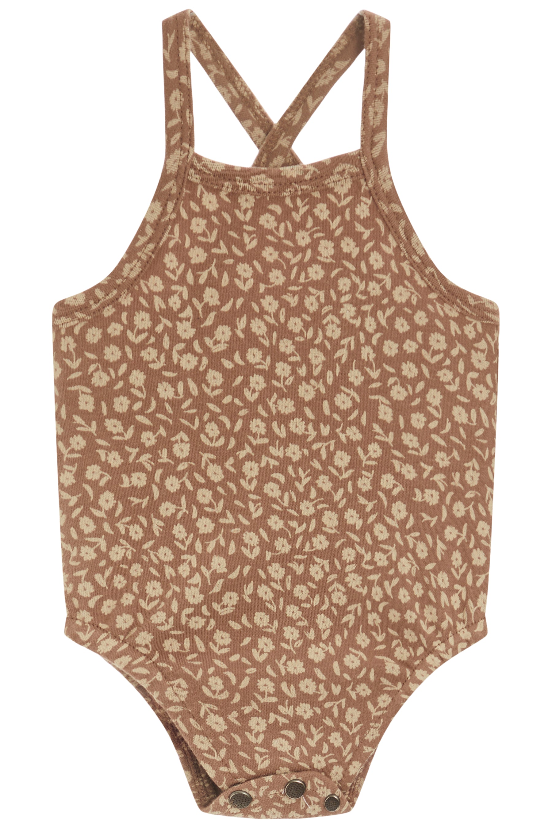 Printed Criss Cross Bodysuit
