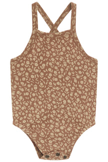Printed Criss Cross Bodysuit