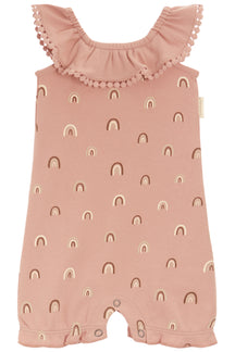 Printed Bubble Romper