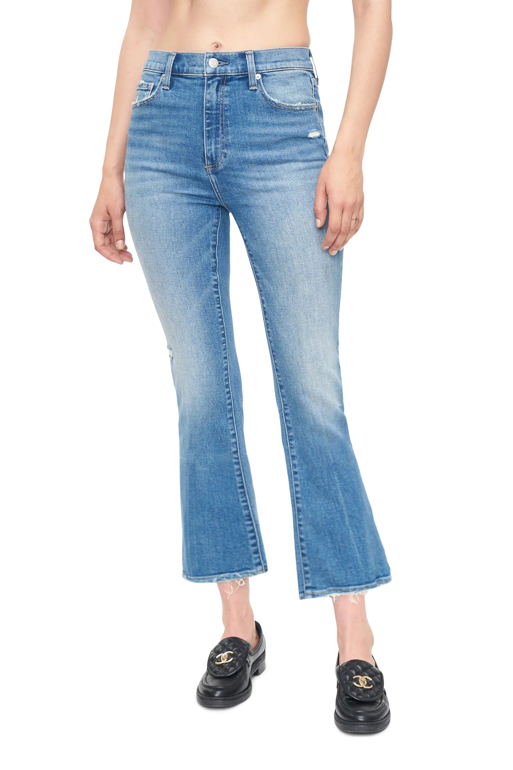 Lennon High Rise Crop Boot in Mahalo