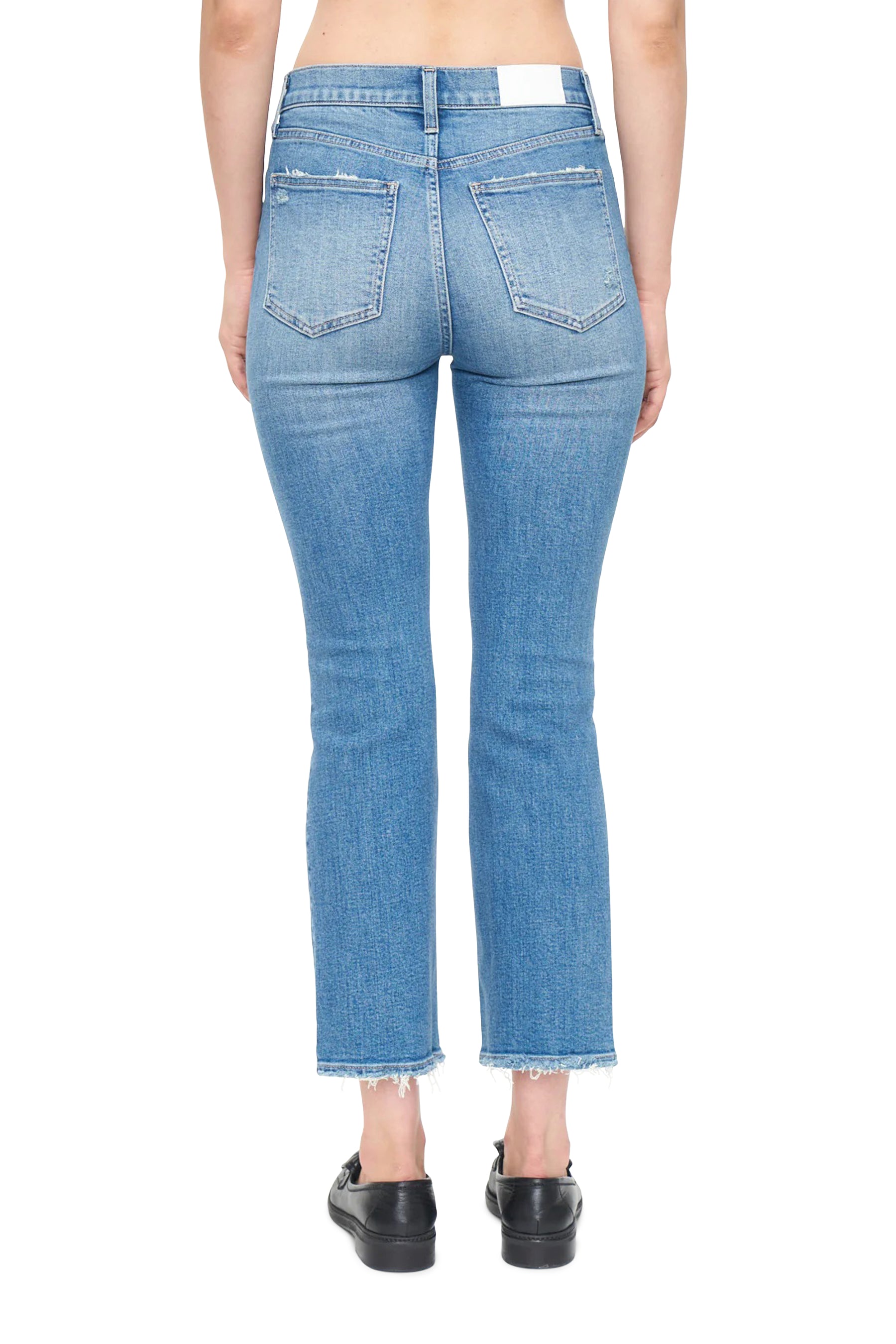 Lennon High Rise Crop Boot in Mahalo