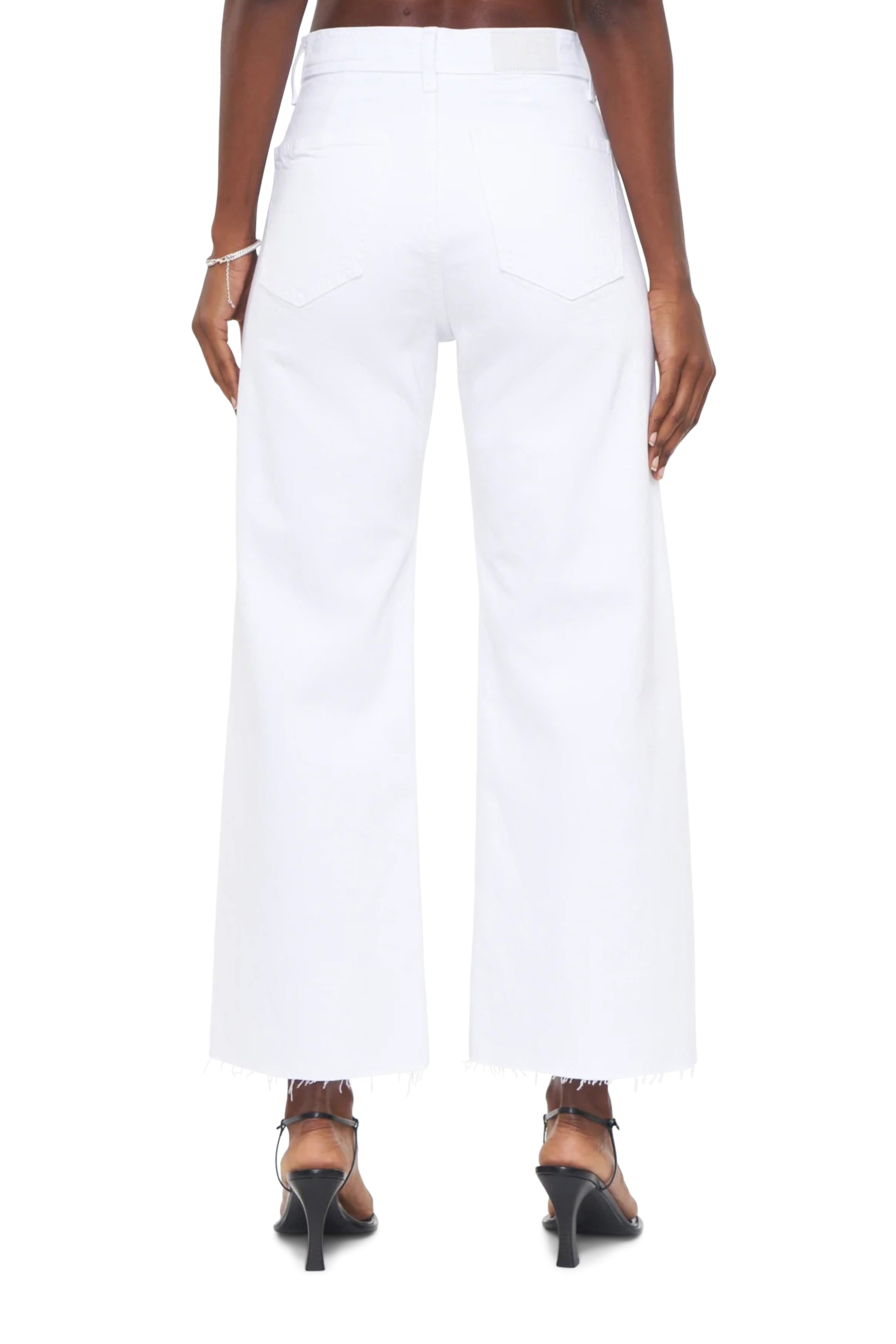 Penny High Rise Wide Leg in Blizzard