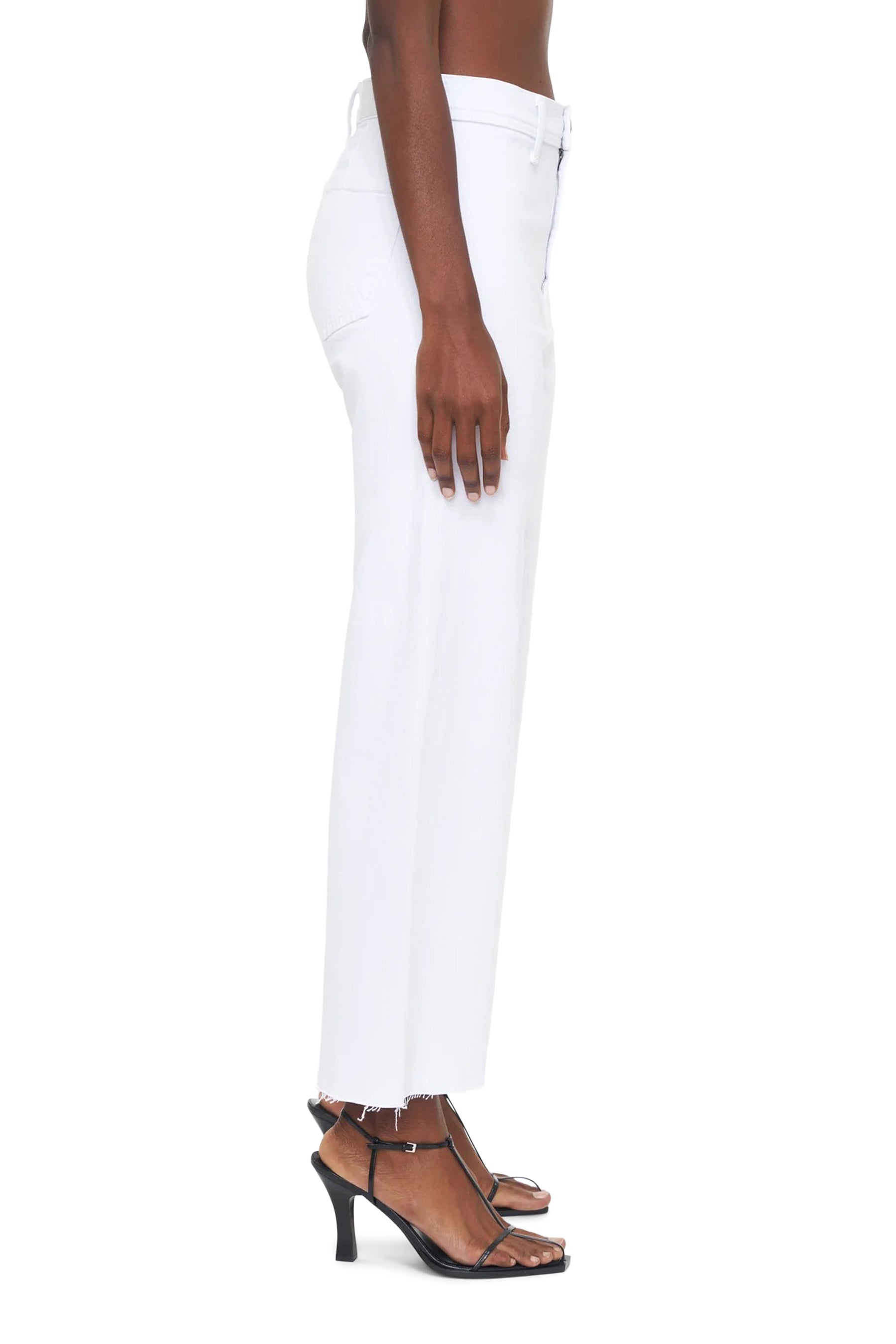 Penny High Rise Wide Leg in Blizzard