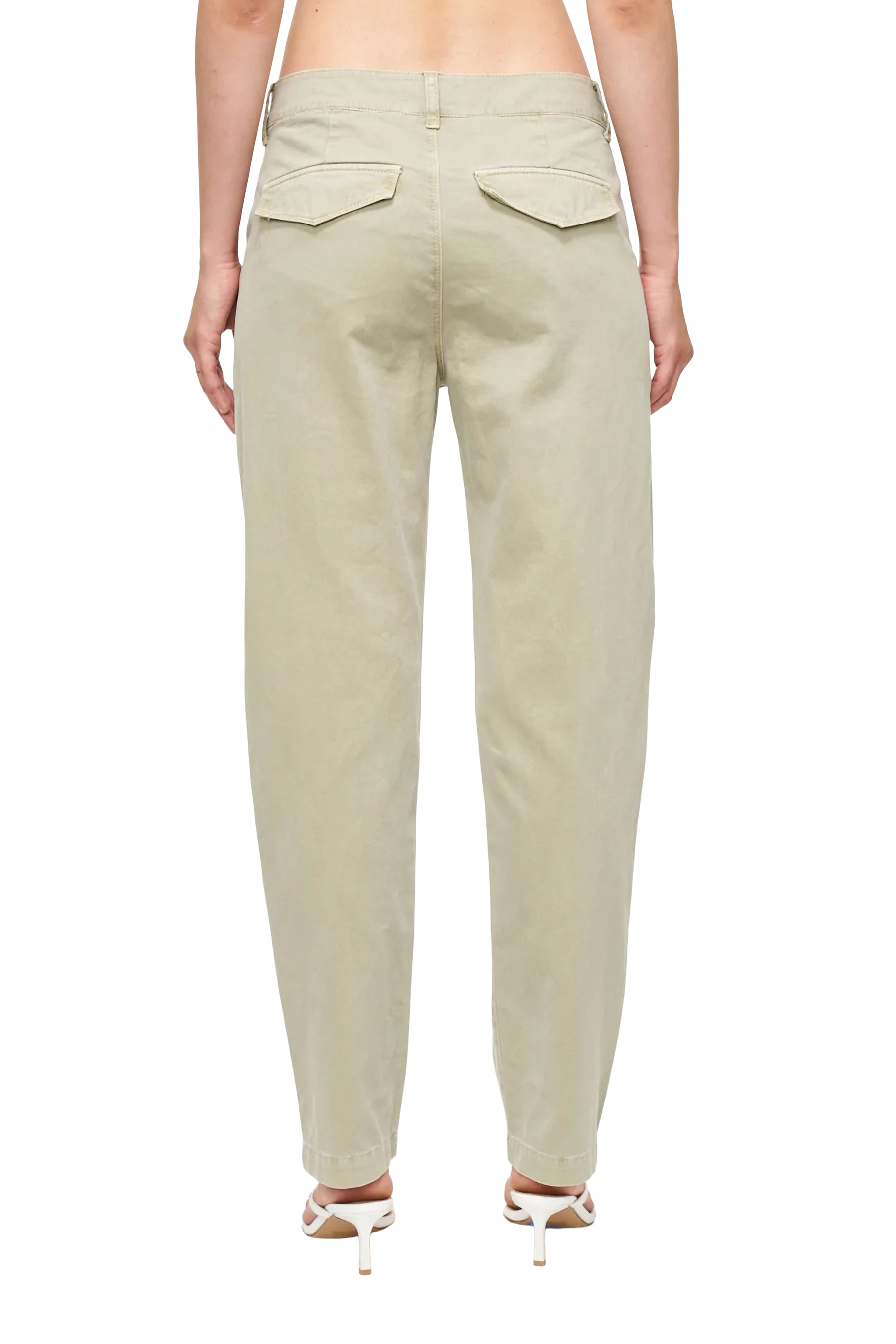 Gemma Low Rise Trouser in Pistachio