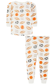 2 PC PJ Set- Water Color Sport