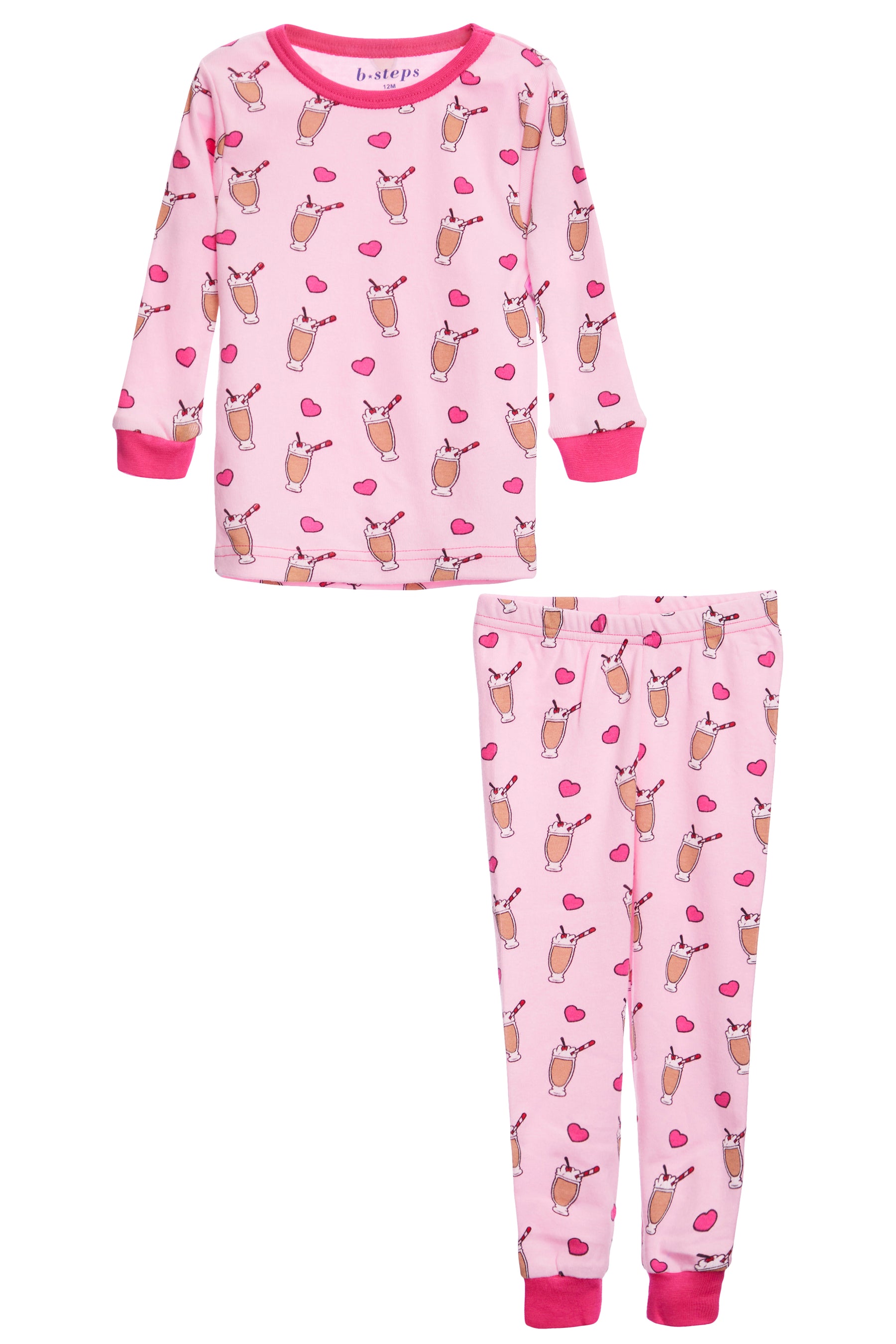 2 PC Pajamas - Milkshake