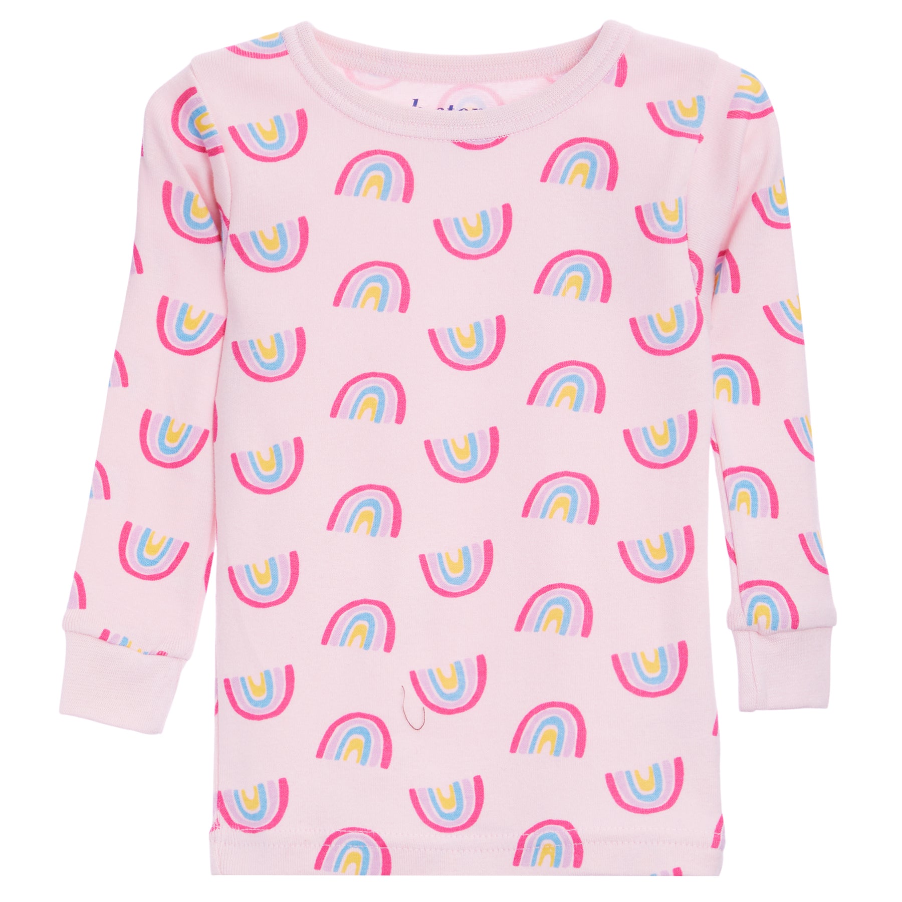 2 PC Pajamas - Pink Rainbow