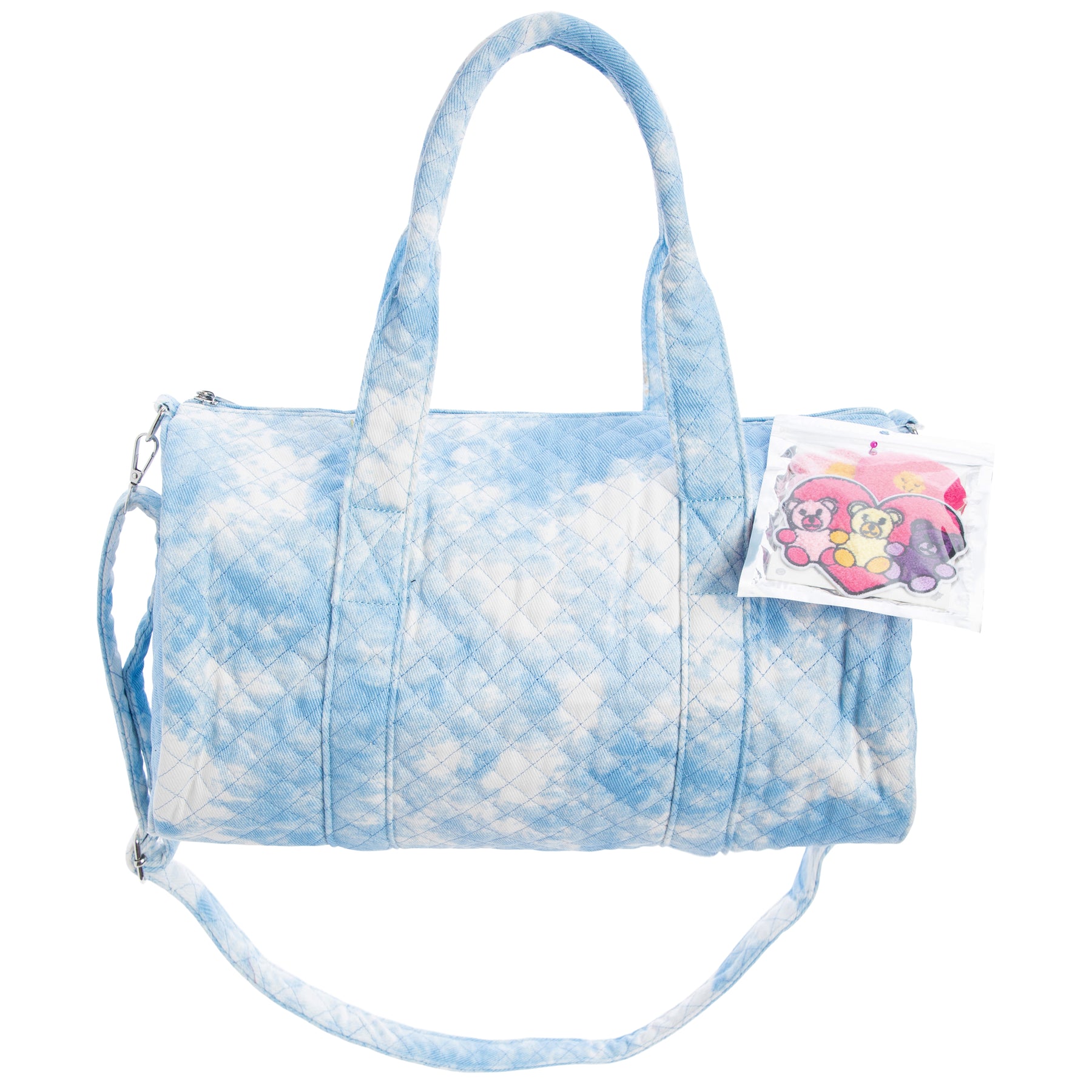 DIY Patch Tie Dye Duffle