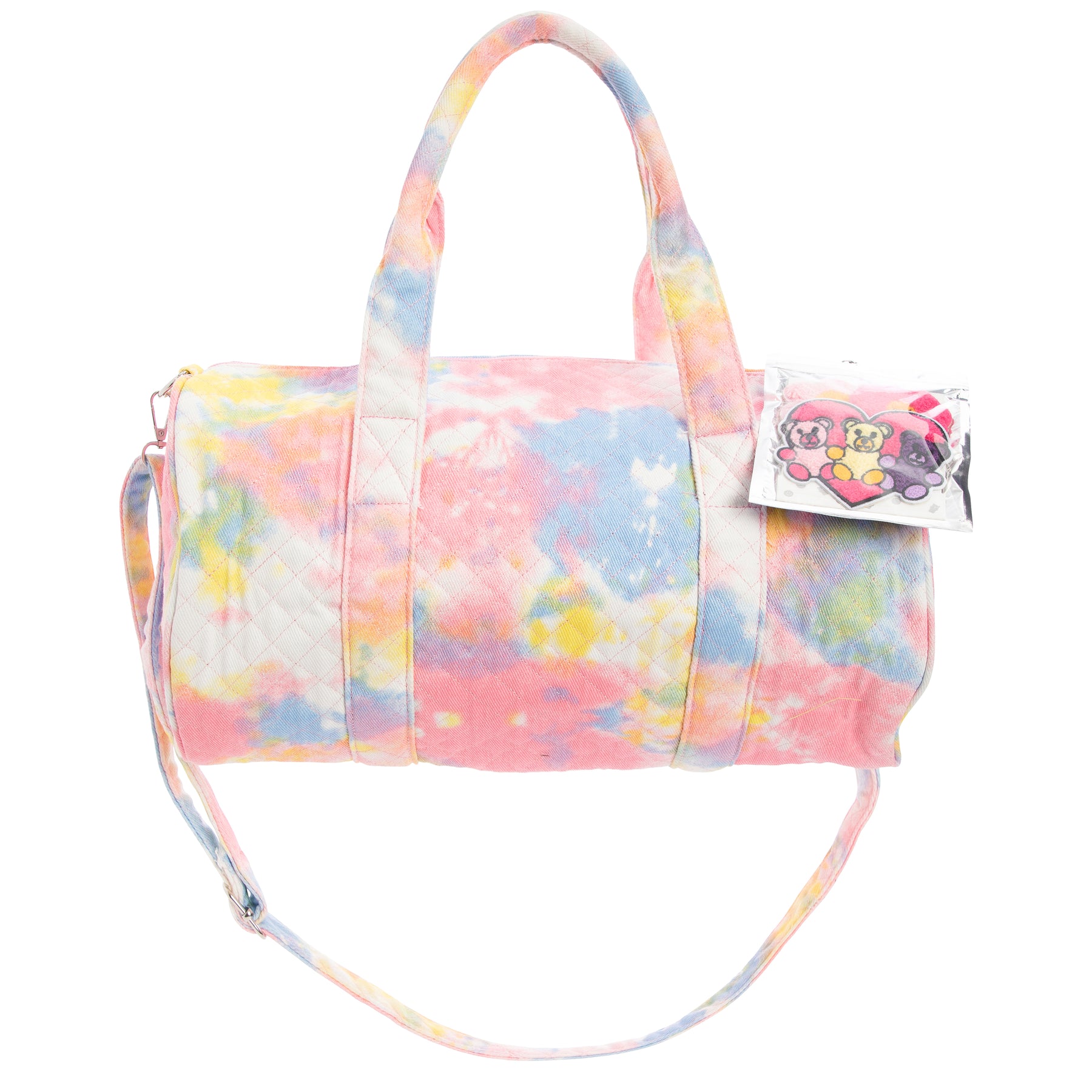 DIY Patch Tie Dye Duffle