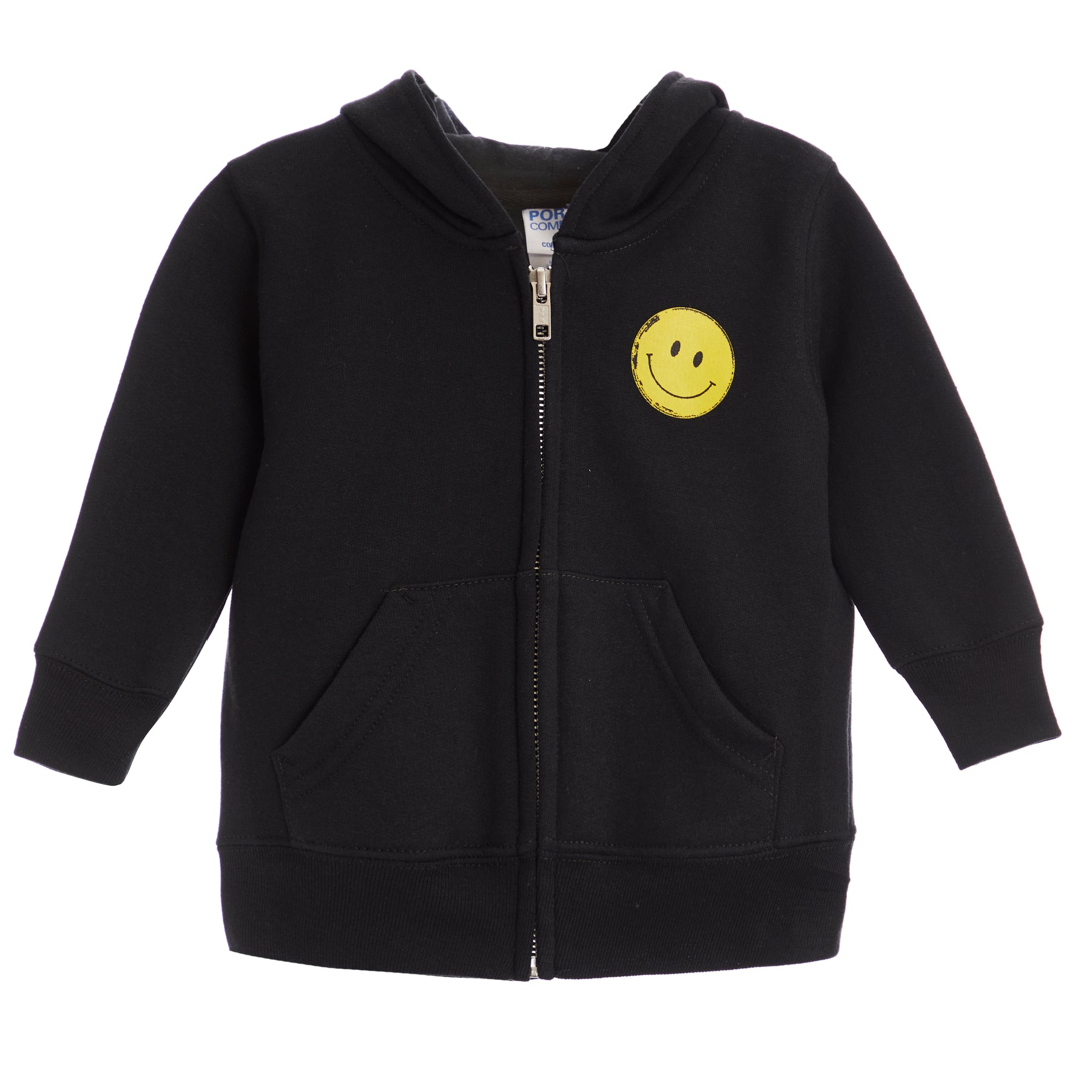 Zip Hoodie with Good Vibes