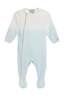 Dip Dye Velour Zip Footie