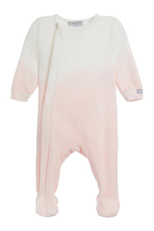 Dip Dye Velour Zip Footie