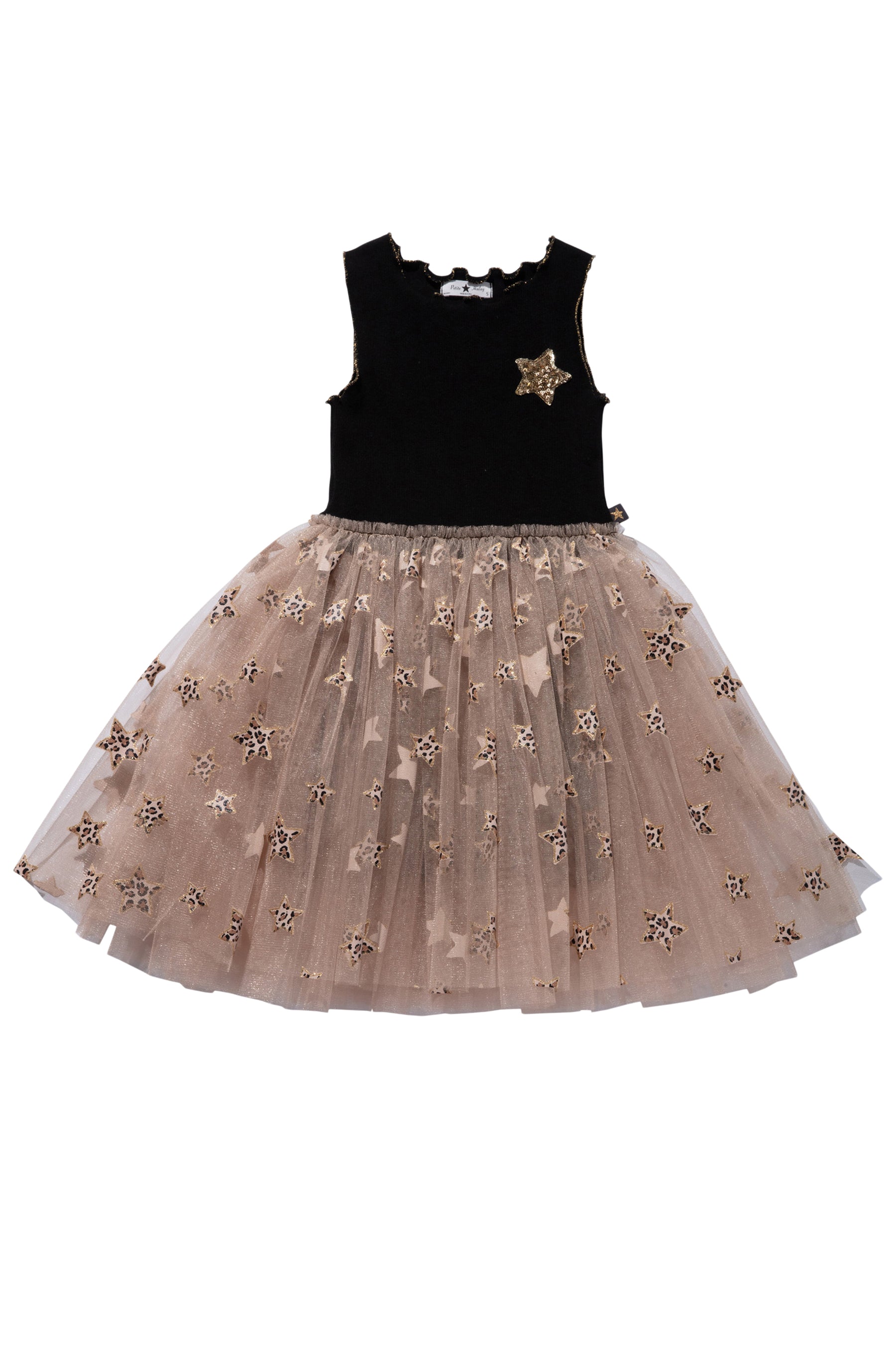 Leopard Star Tutu Dress