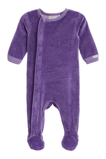 Velour Zip Footie