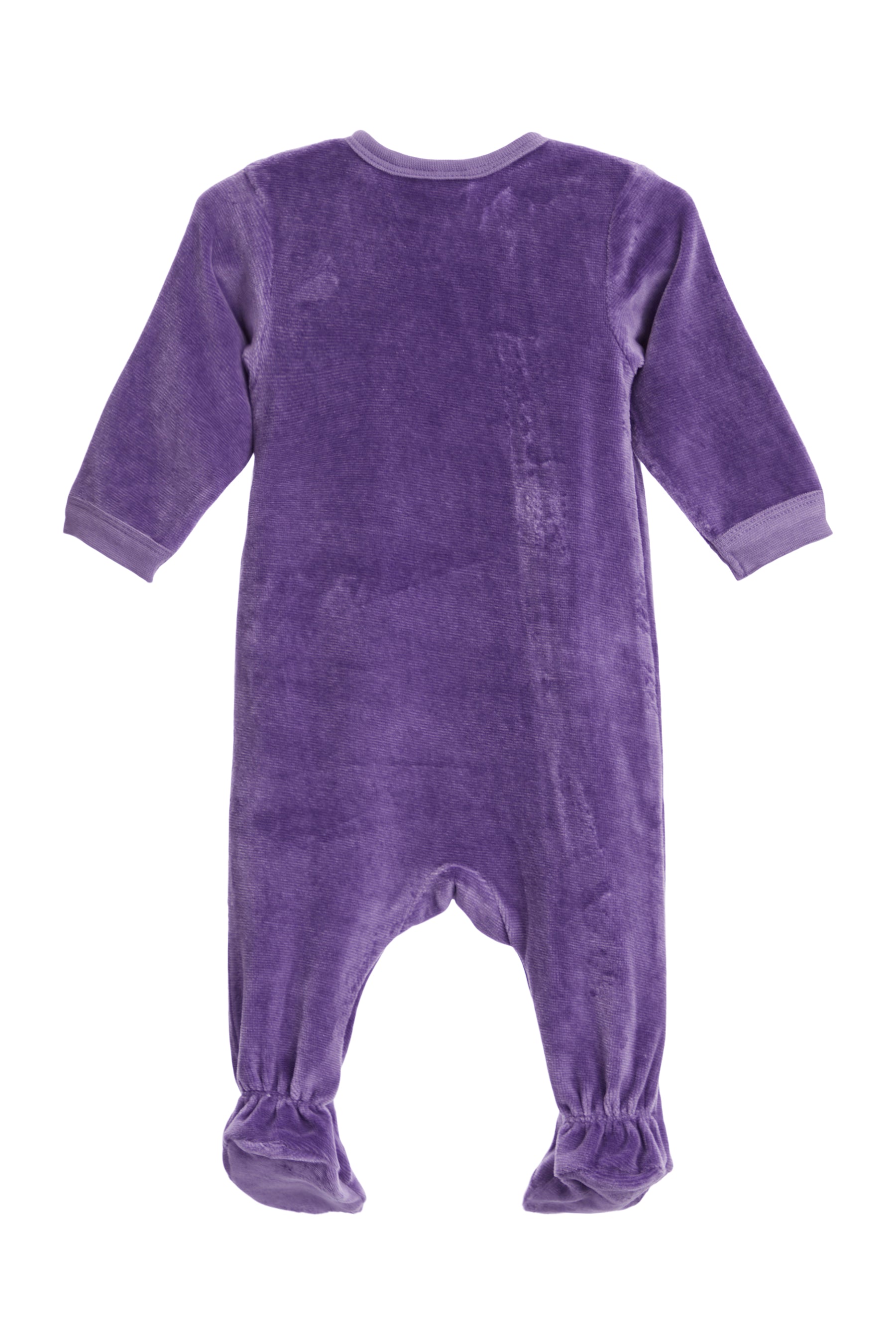 Velour Zip Footie
