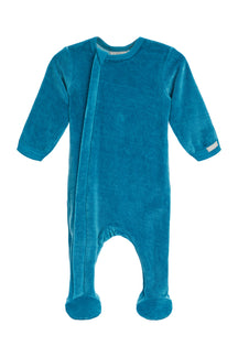 Velour Zip Footie