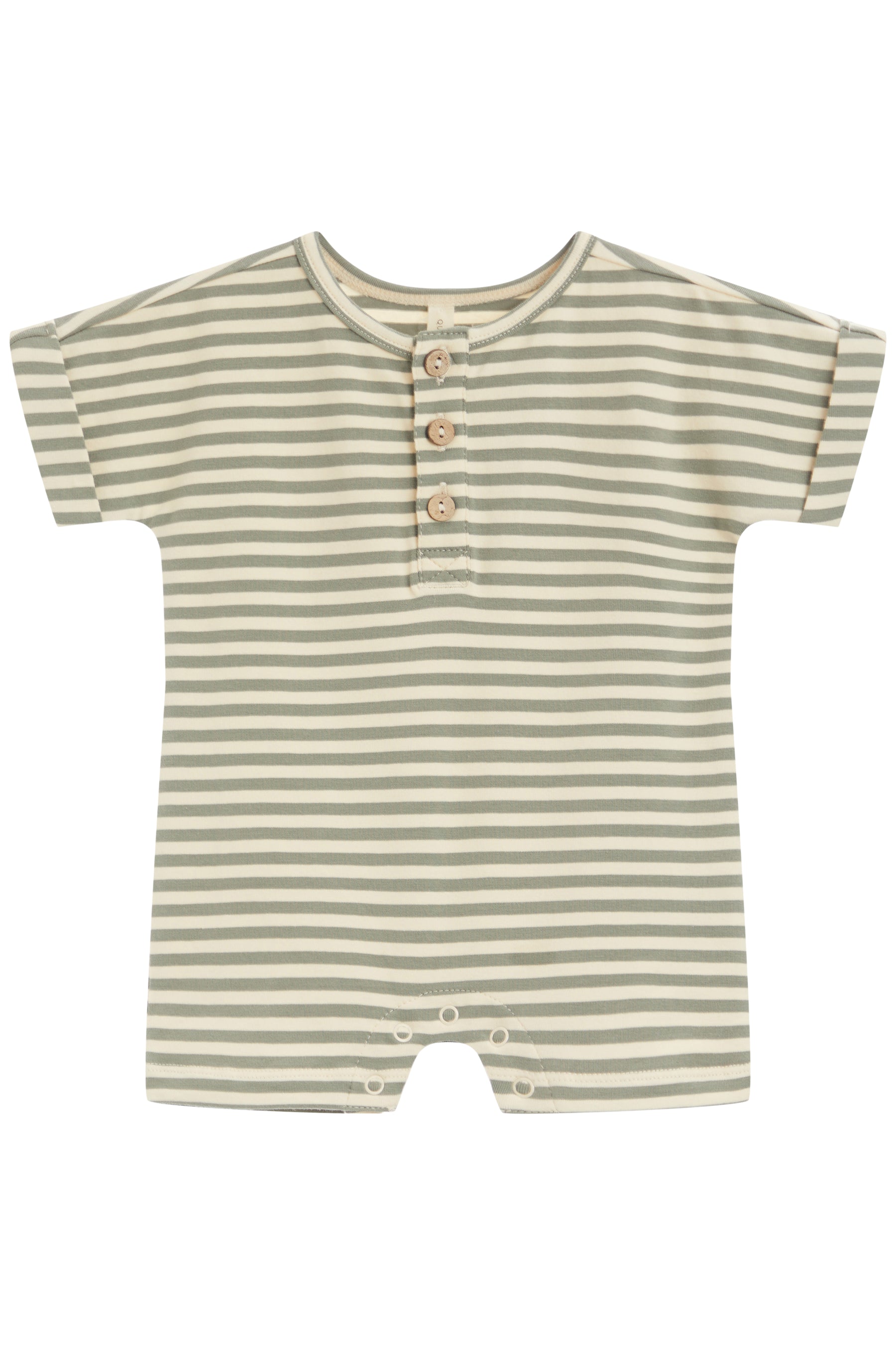 Short Sleeve One Piece- Stripe