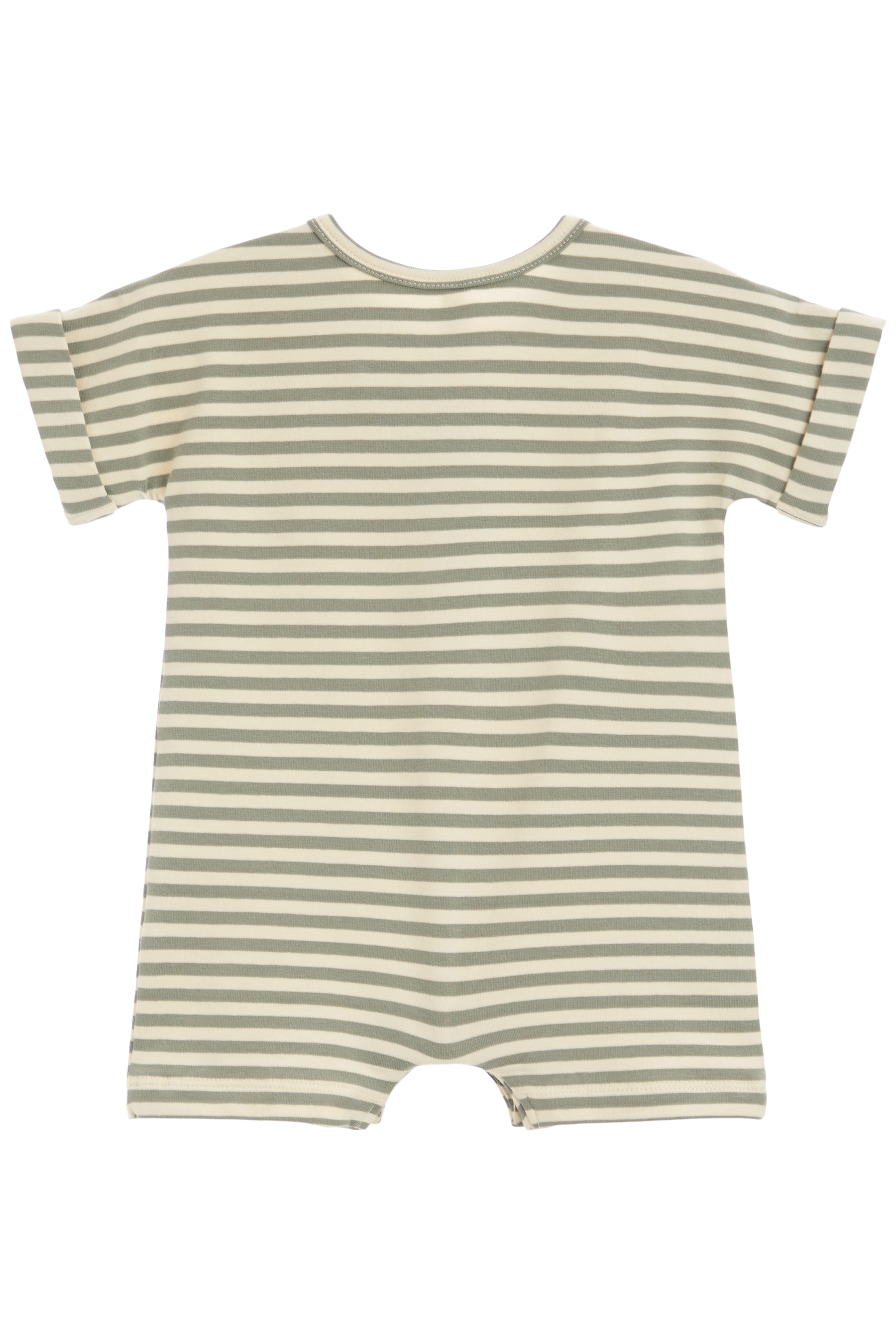 Short Sleeve One Piece- Stripe