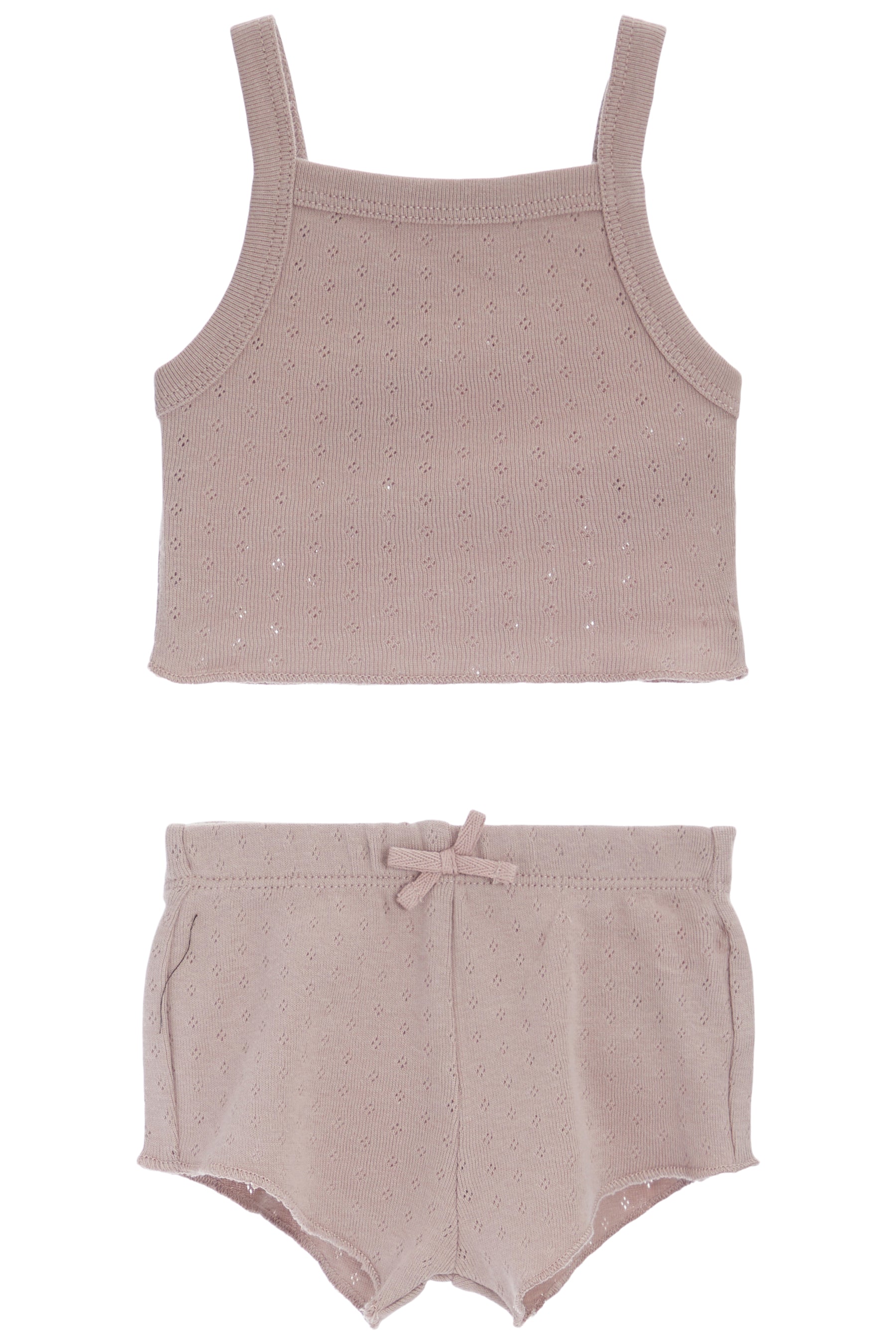 Pointelle Tank & Shortie Set
