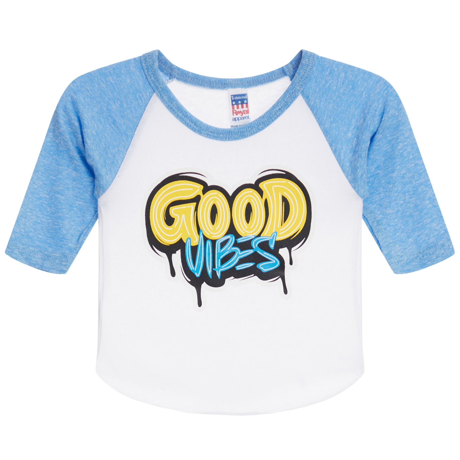 Good Vibes Raglan Tee