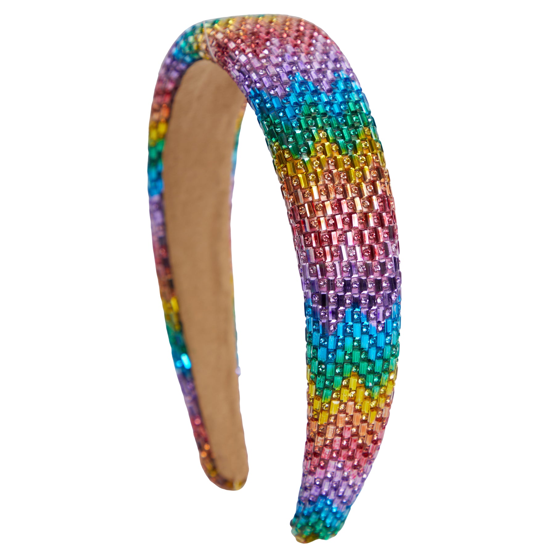 Beaded Rainbow Headband