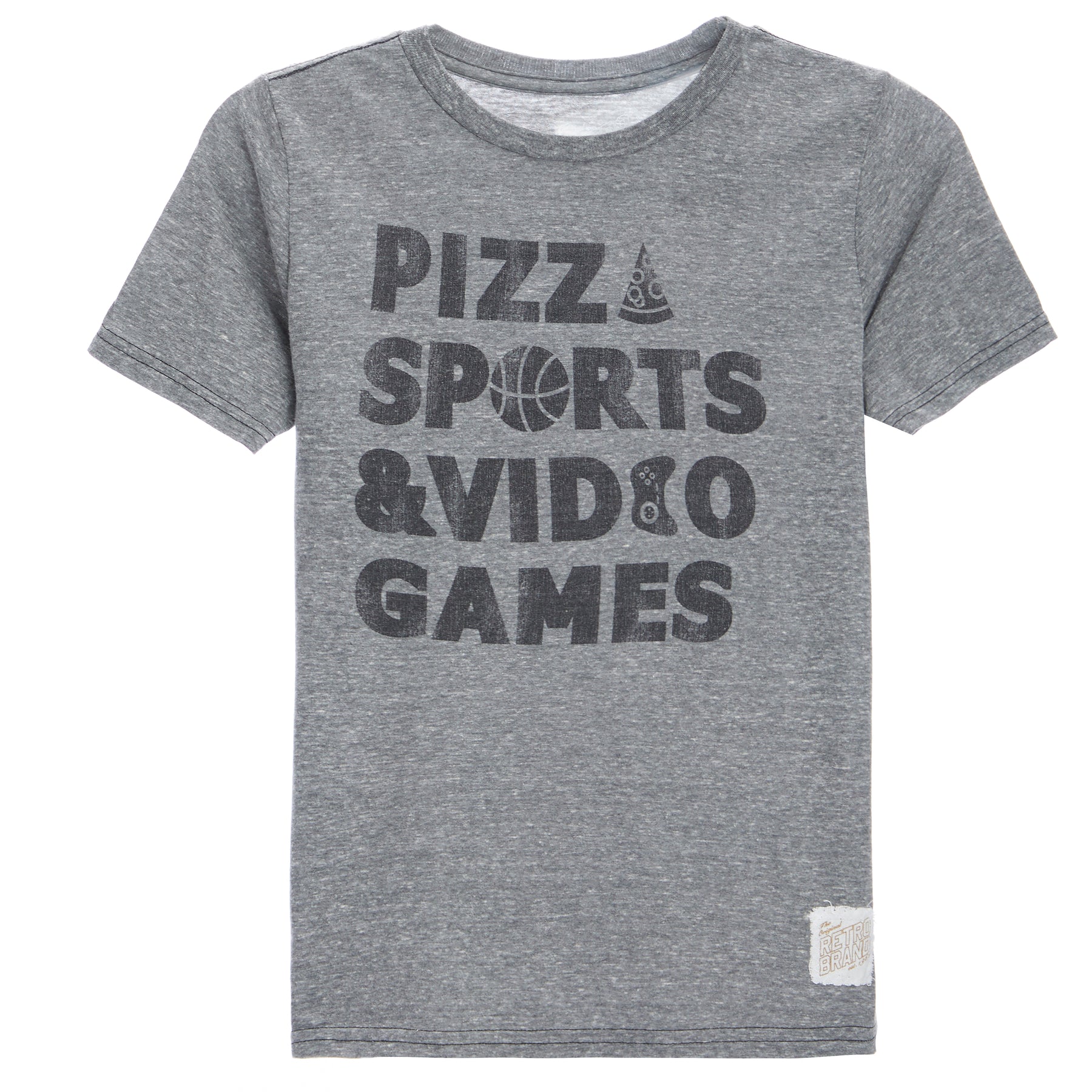Pizza Sports And Video Games Tee