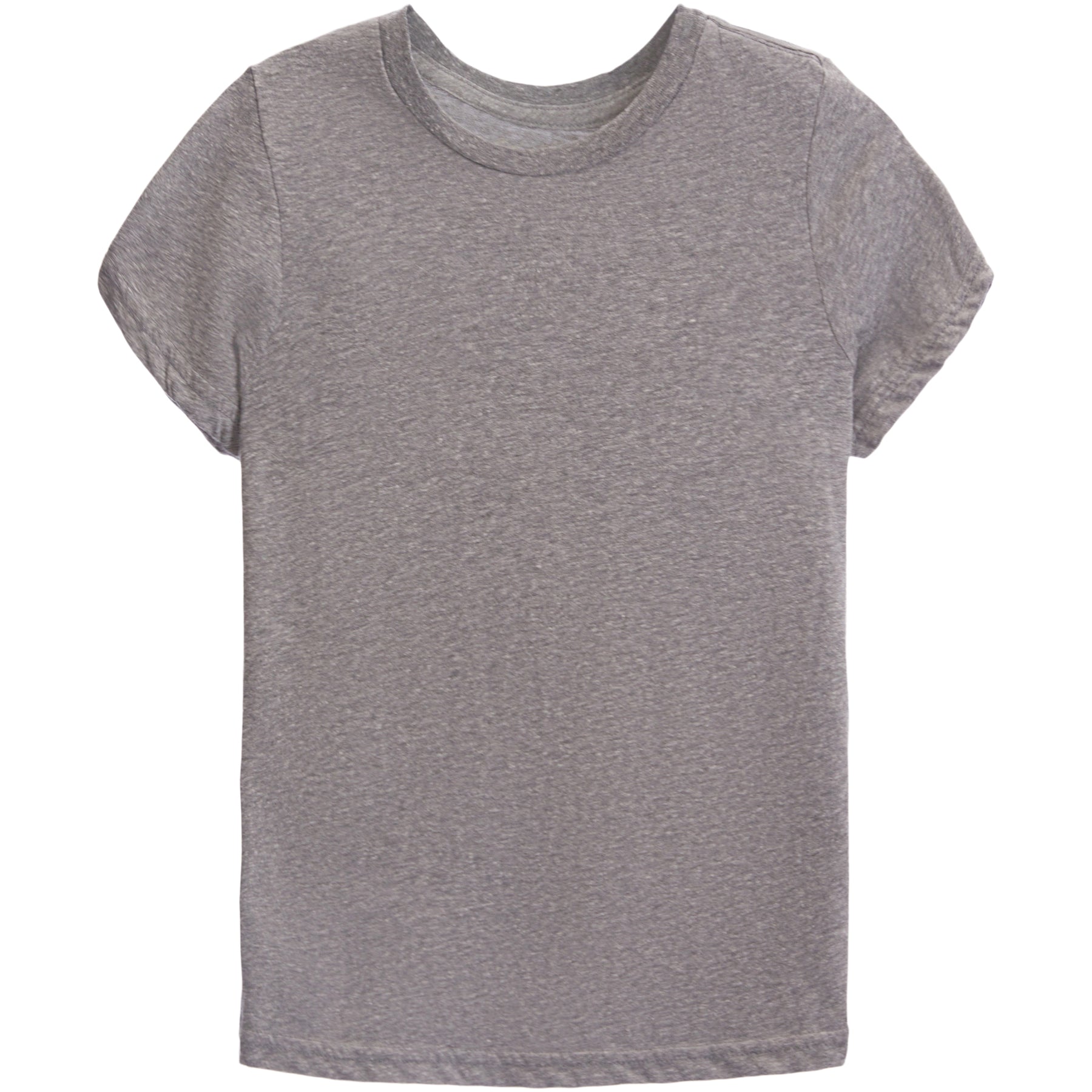 Short Sleeve Blank Streaky Grey