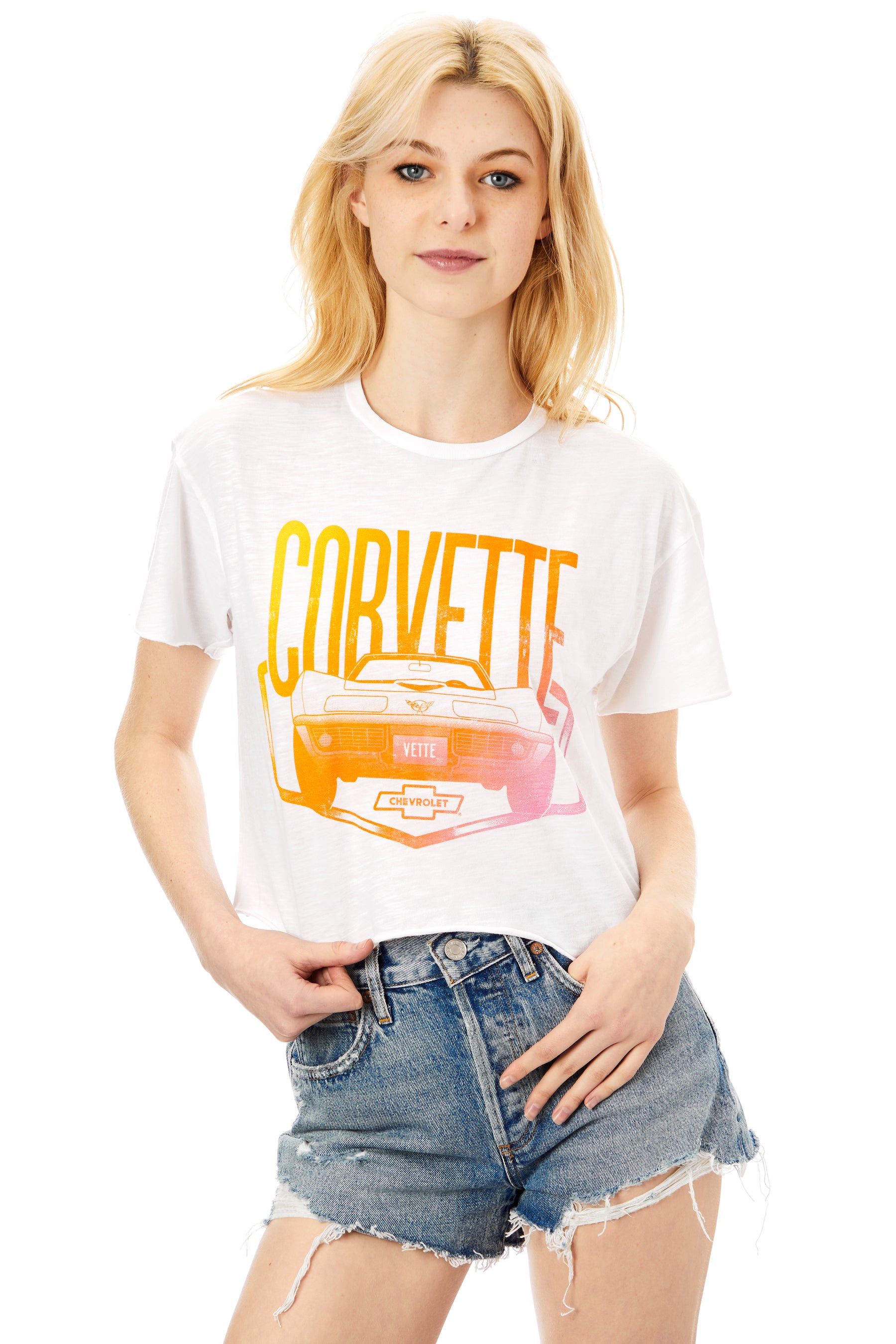 Corvette Crop Tee