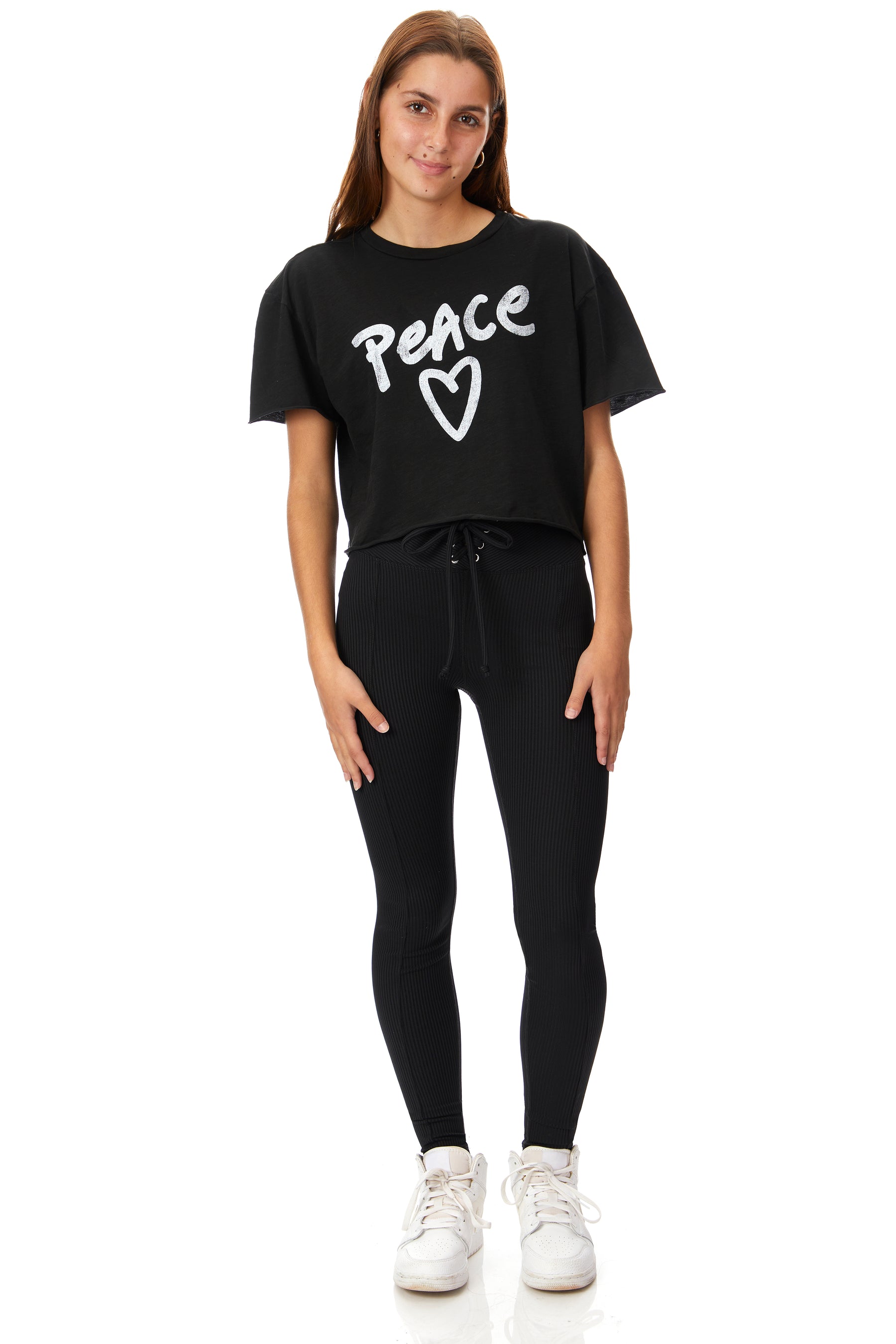 Peace Crop Tee