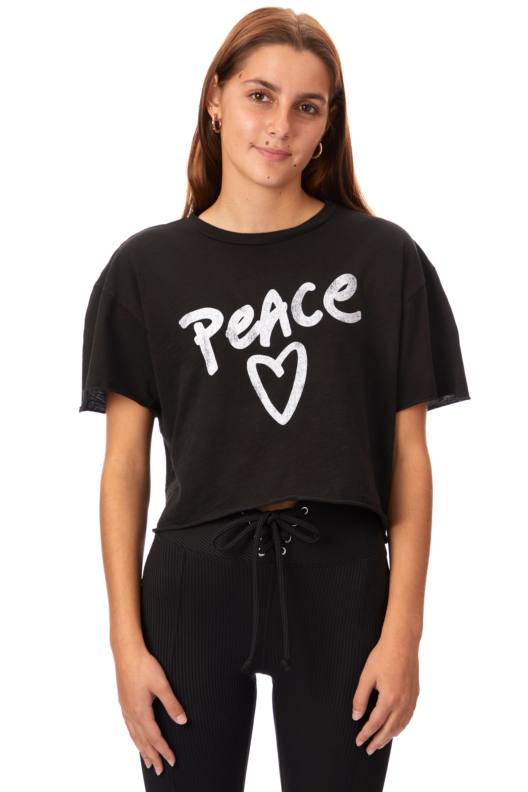 Peace Crop Tee